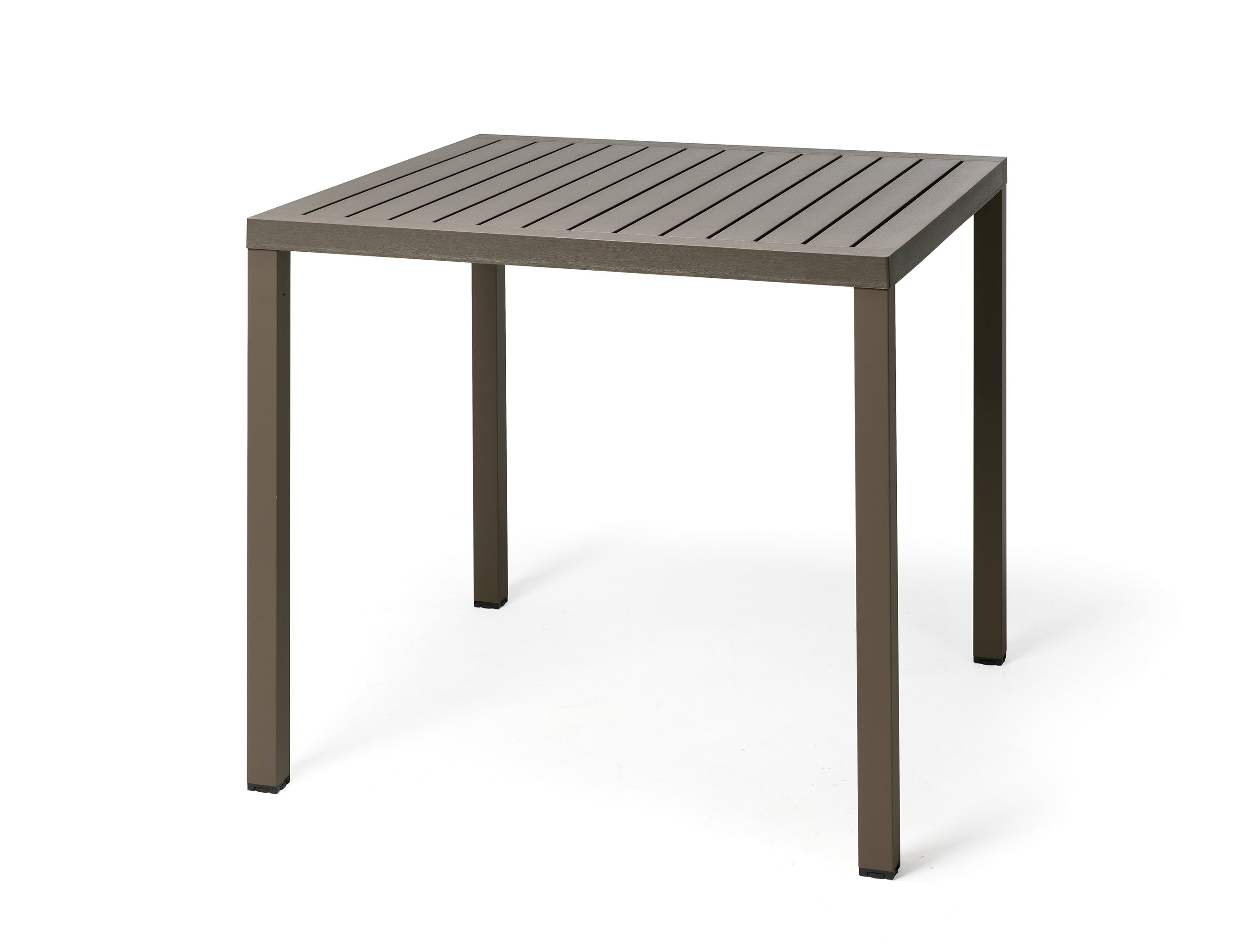 Brown Square Outdoor Table CUBE