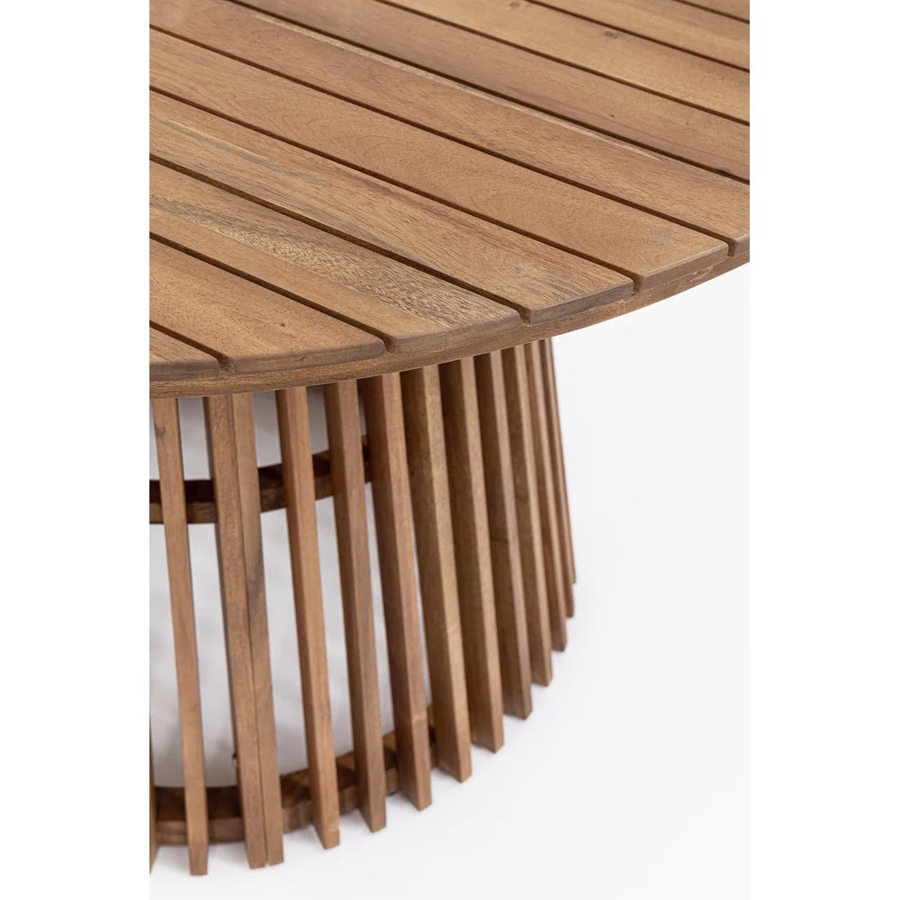 RODANO round outdoor table acacia wood