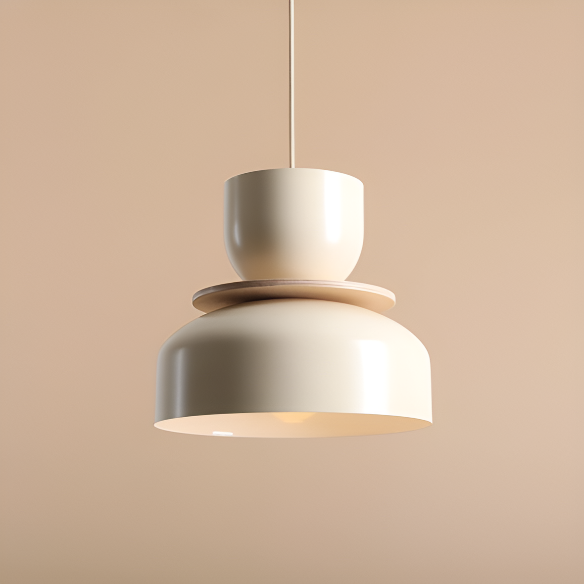 UTO Hängelampe in Creme