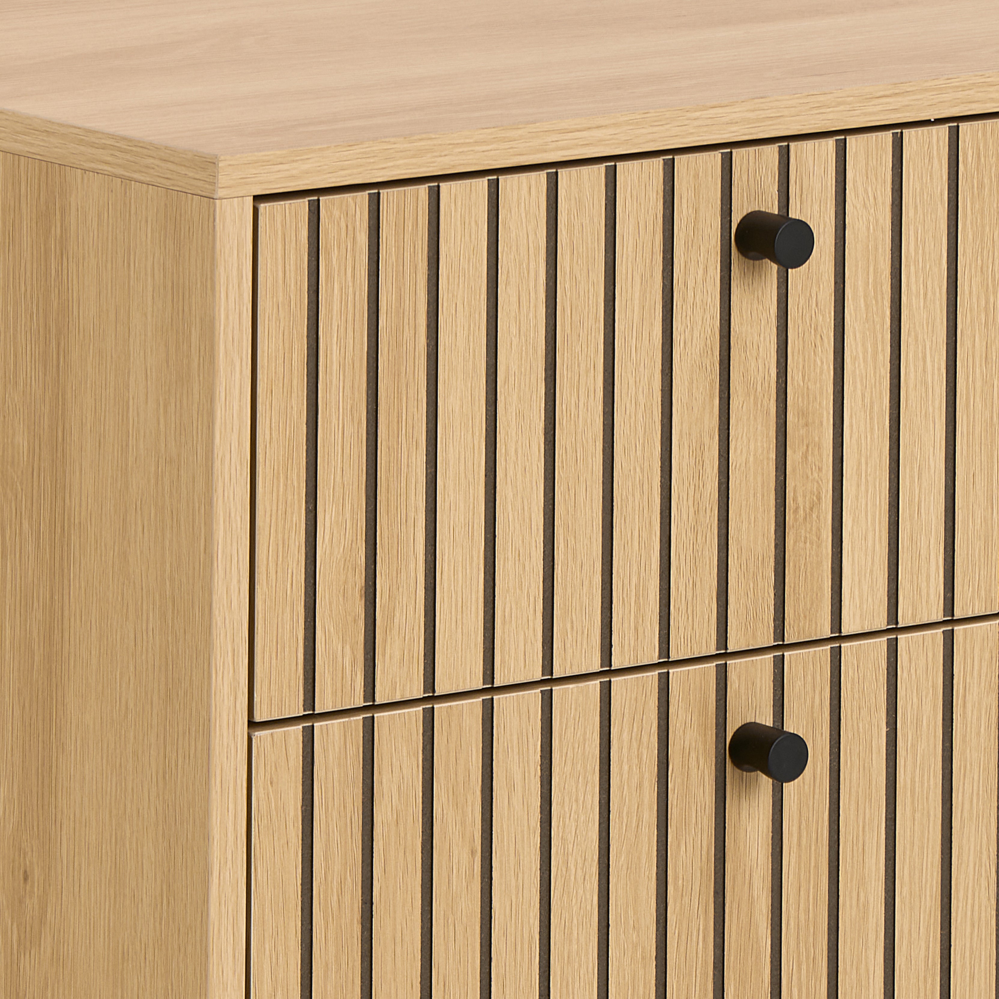 Albana bedside cabinet melamine oak