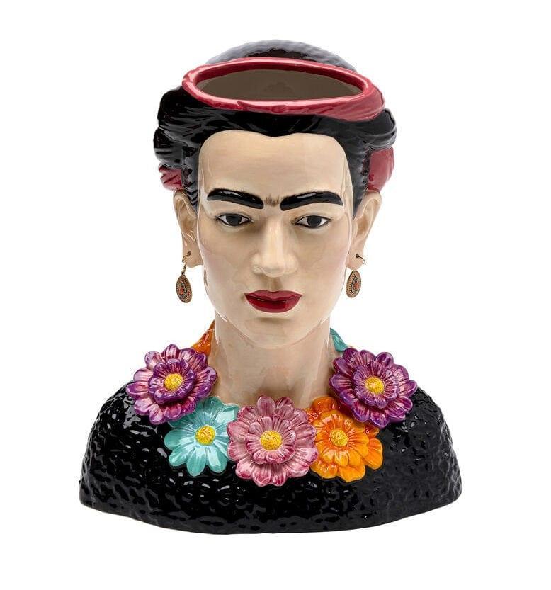 Decorative frida ceramic vase