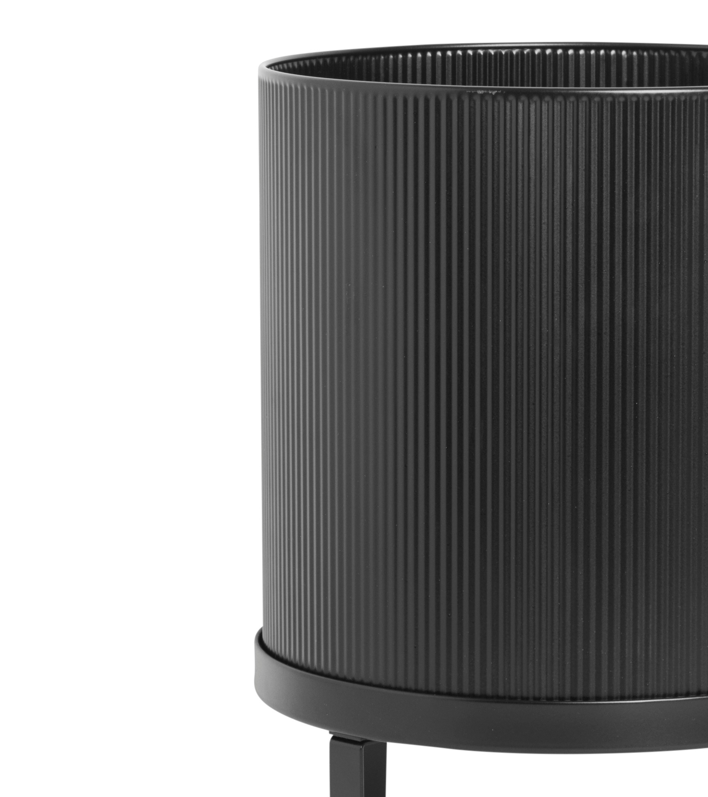 BAU Blumentopf schwarz