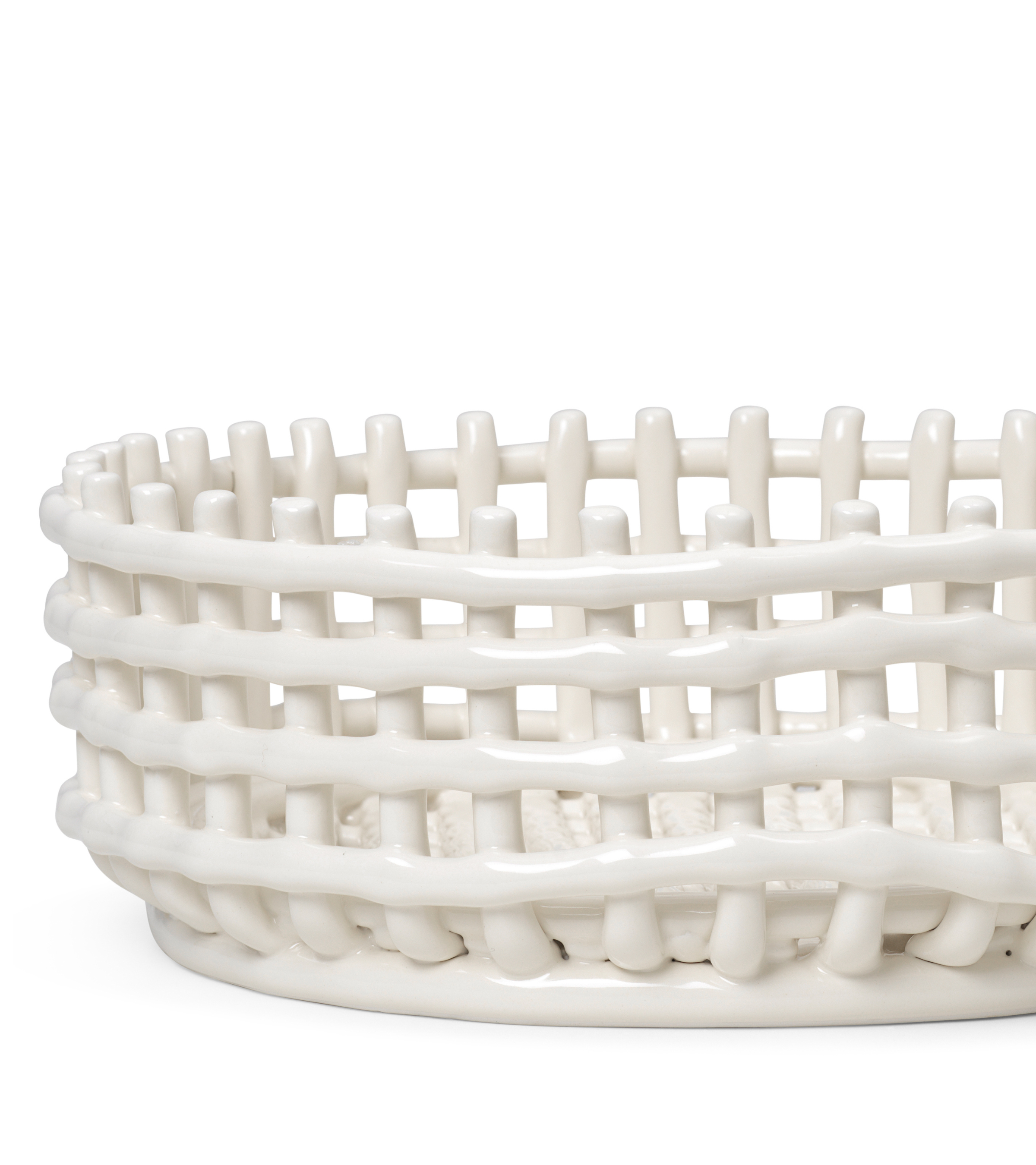 Misa CERAMIC CENTREPIECE white