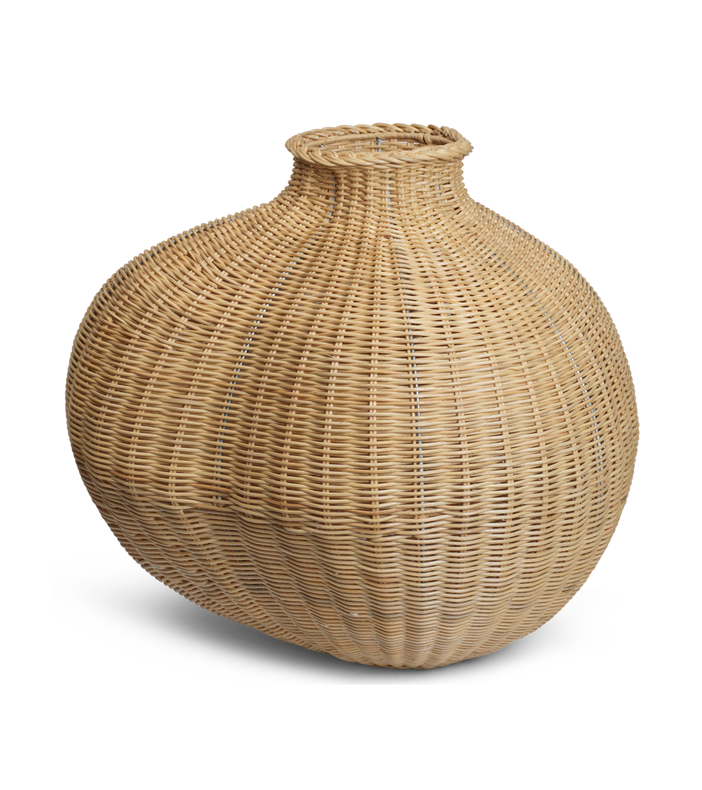 BOLA Vase geflochtenes Rattan 