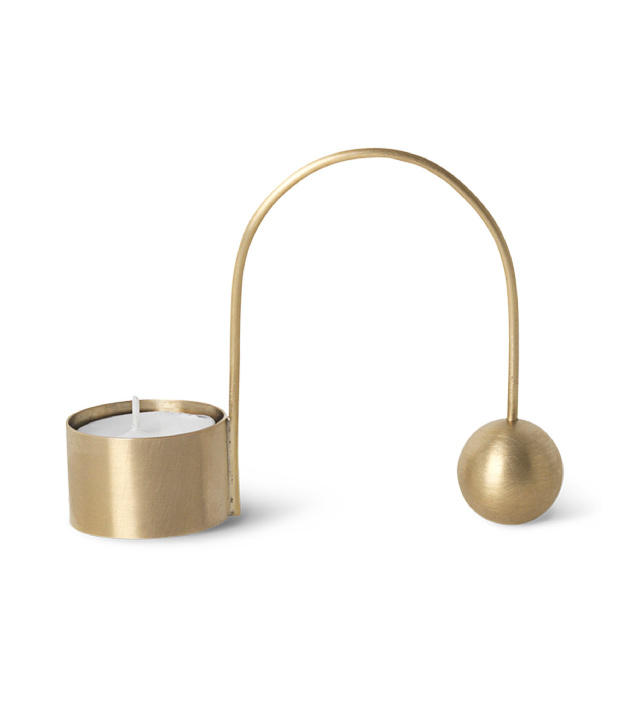 BALANCE TEALIGHT Candle Holder Gold