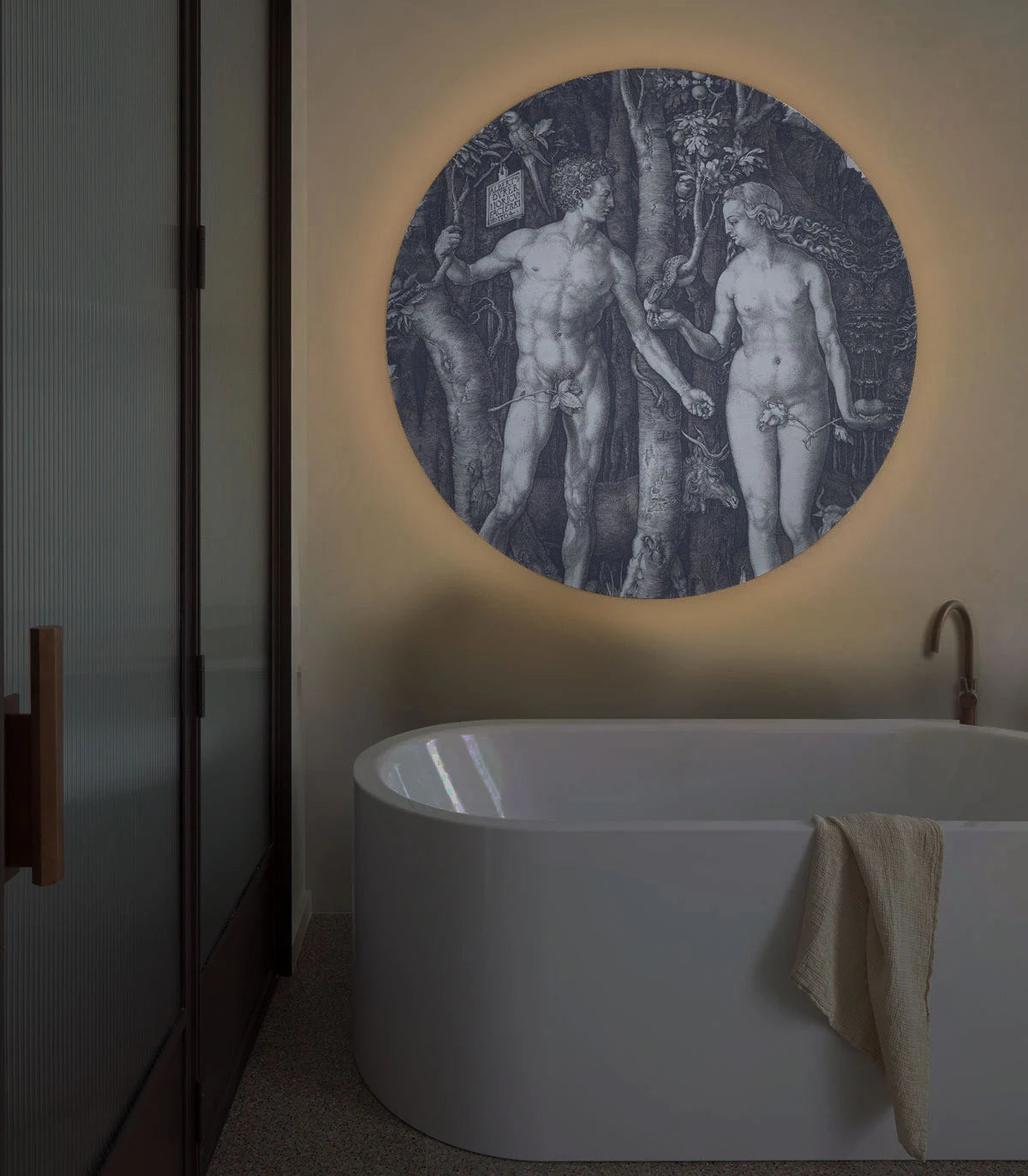 Wall Lamp DOTS LIGHTING - FORBIDDEN FRUIT gray