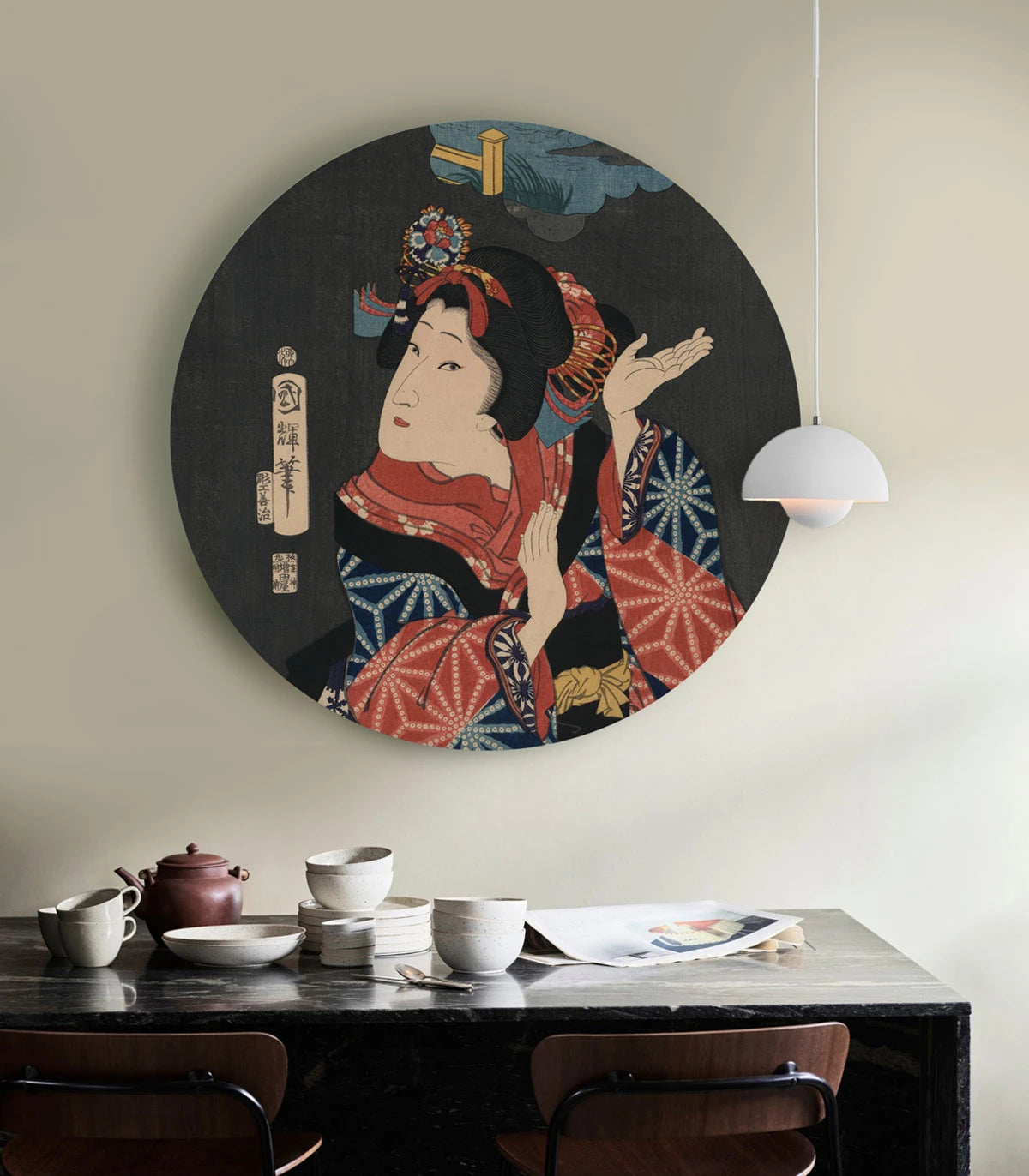 Wall Lamp DOTS LIGHTING - SPIRIT OF ONNA dark graphite