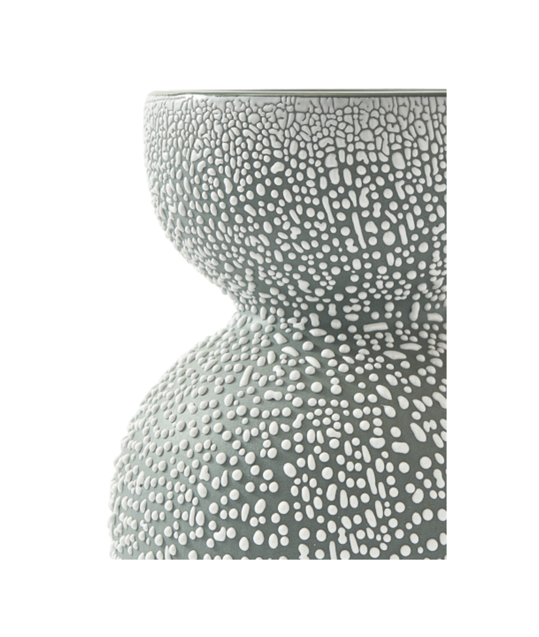 BOOLB DOTS Vase grün