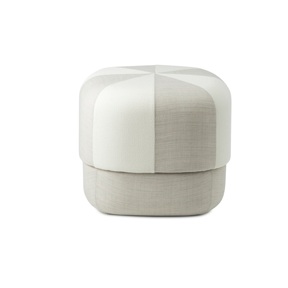 Pouf circus duo beige