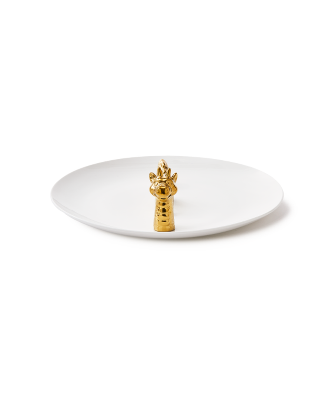 Dekoteller DRACHE gold