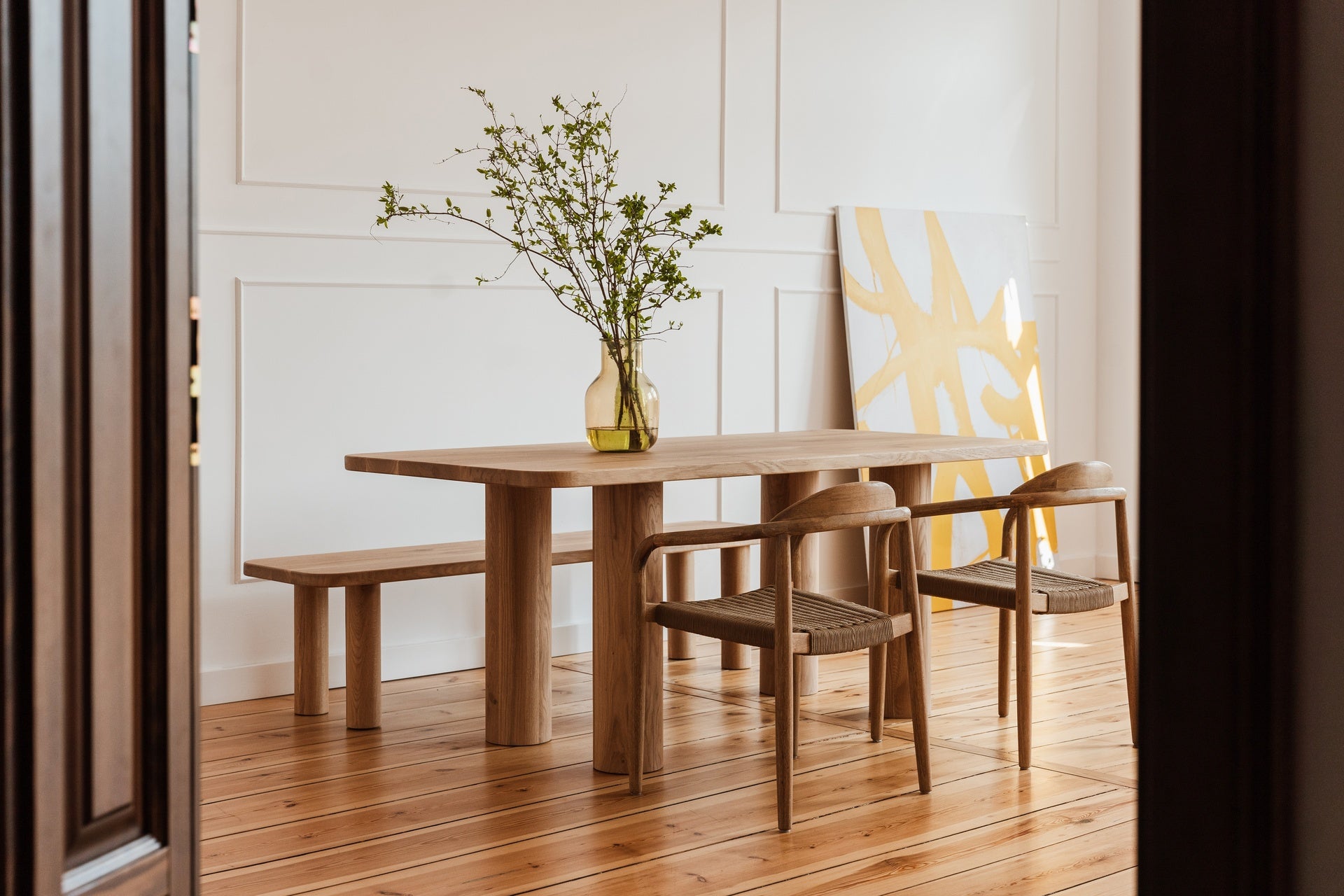ROLLO table oak wood