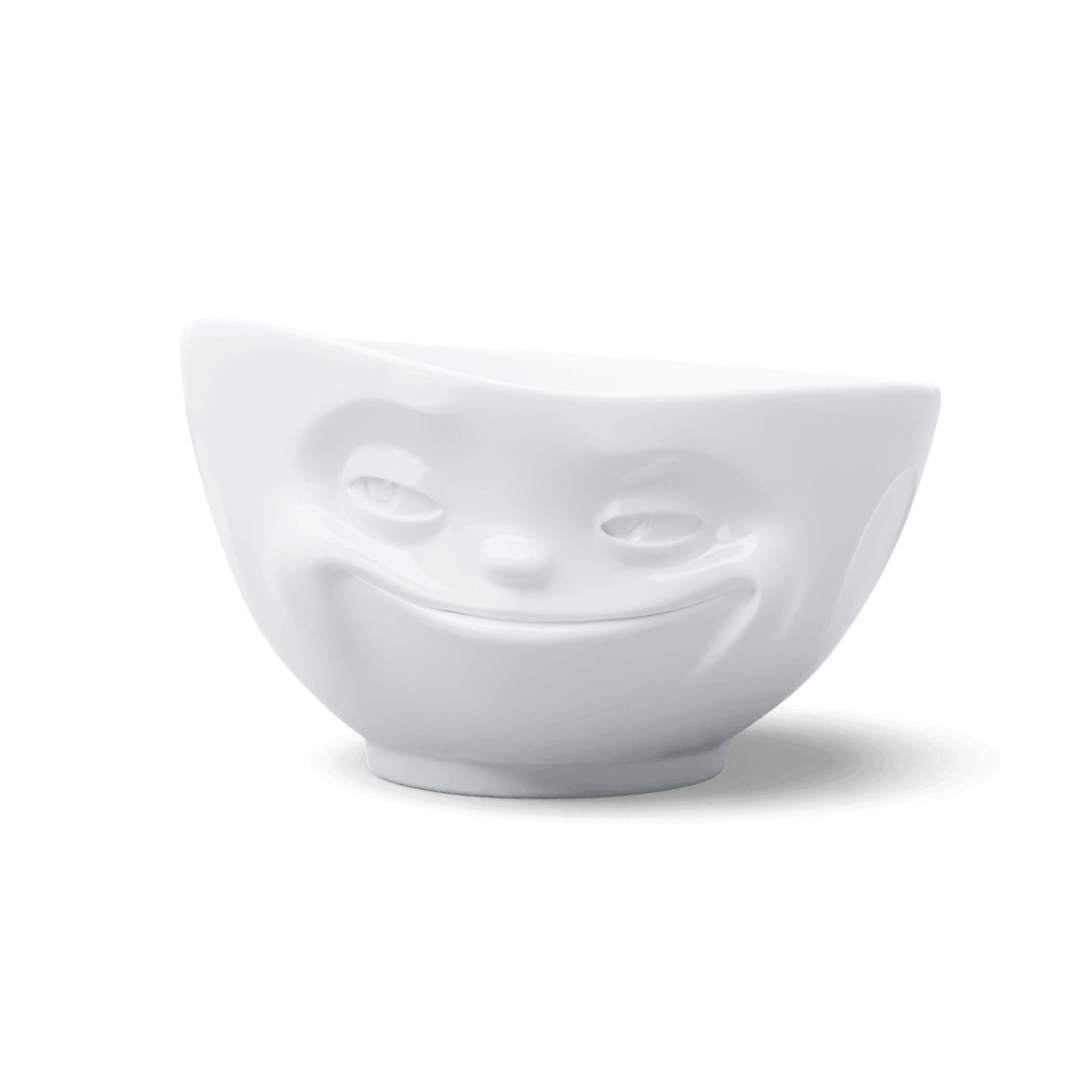 Duża miska GRINNING biały 58products    Eye on Design