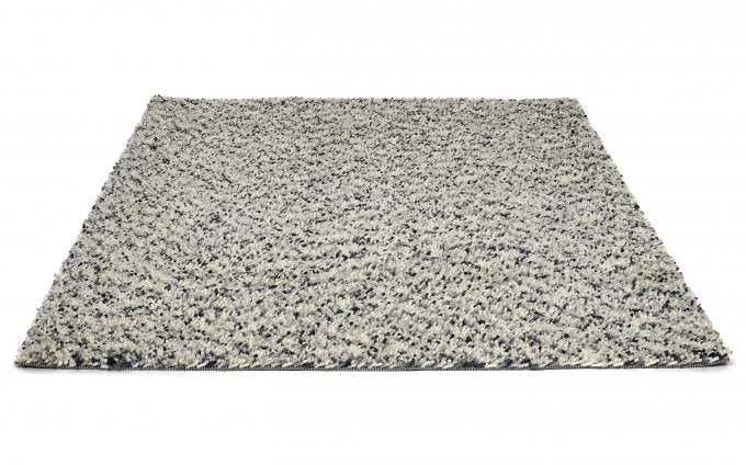 Gray dots rug