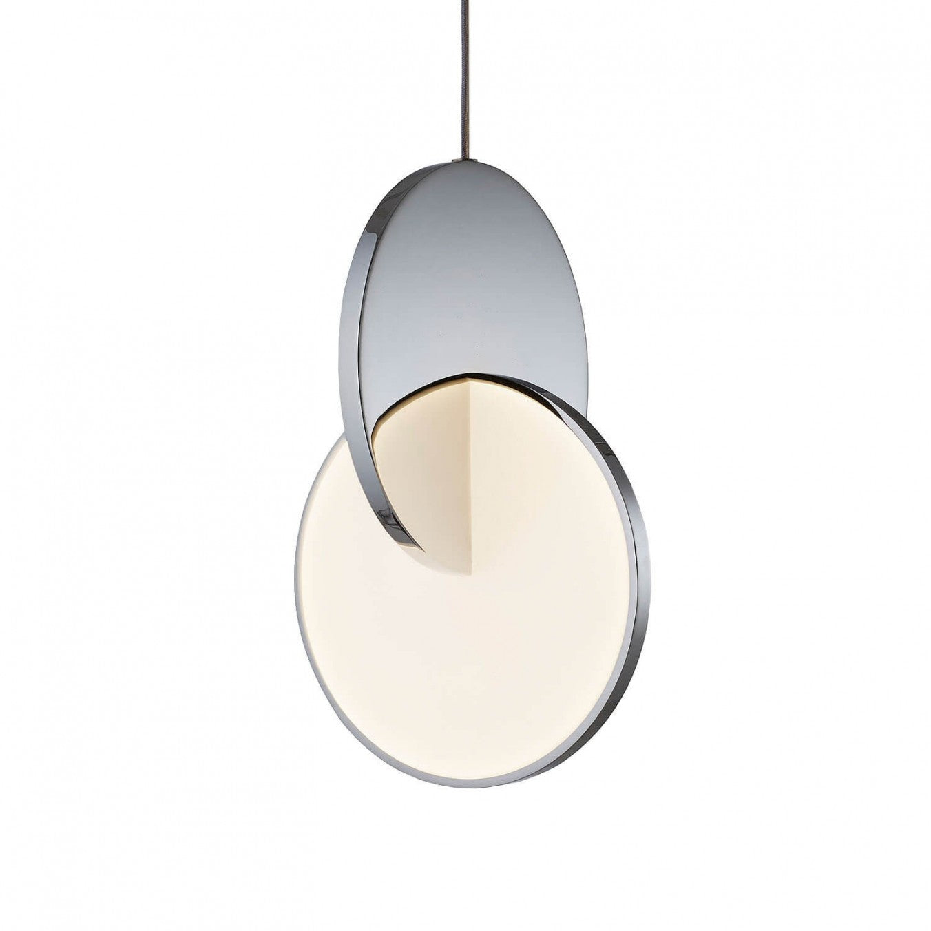 ECLIPSE Chrome Pendant Lamp