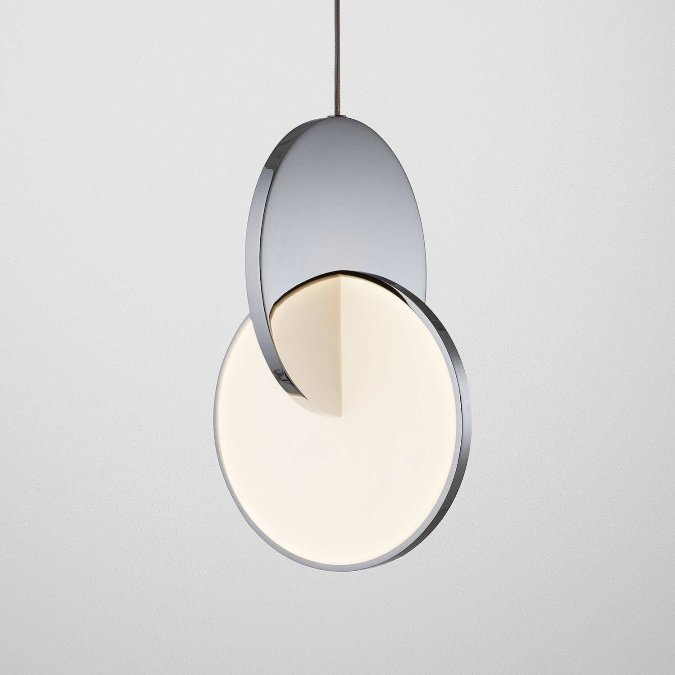 ECLIPSE Chrome Pendant Lamp