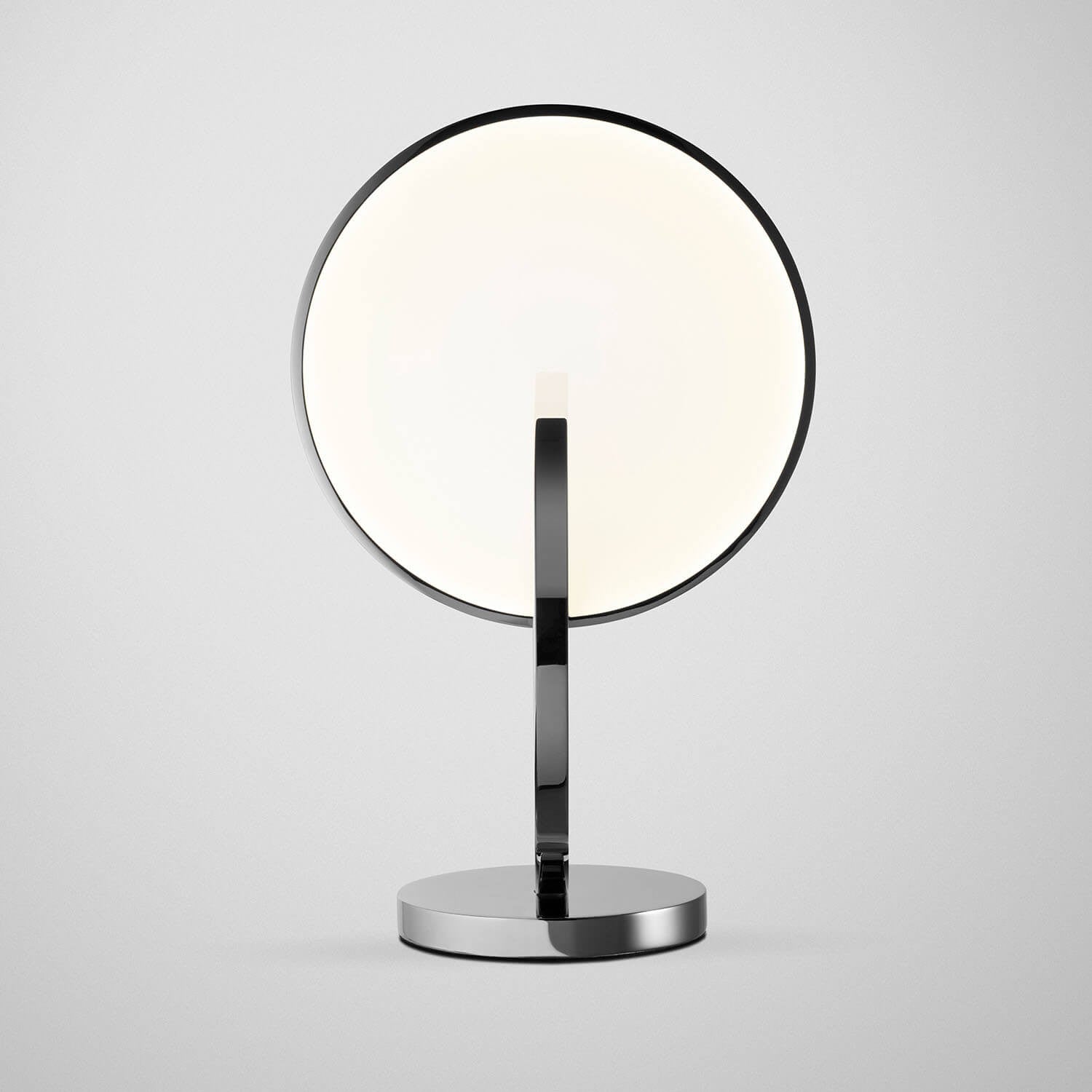 ECLIPSE Chrome Table Lamp