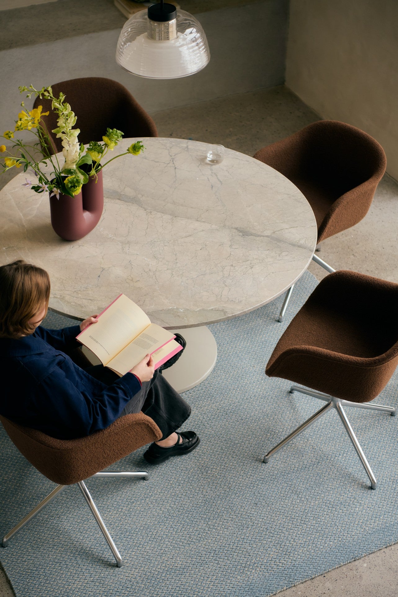 Personalized FIBER Armchair with Armrests