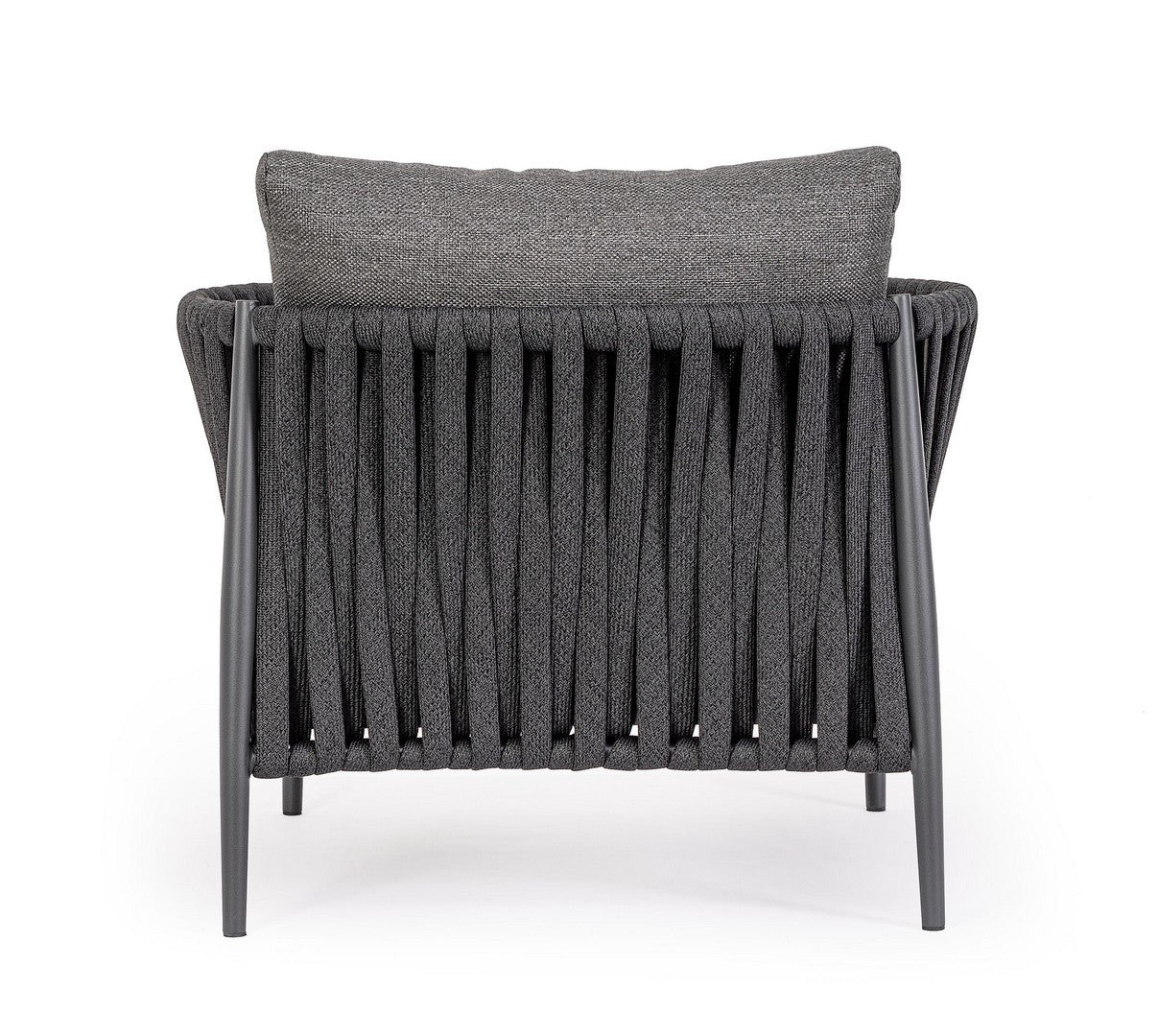 Outdoor armchair JACINTA in anthracite