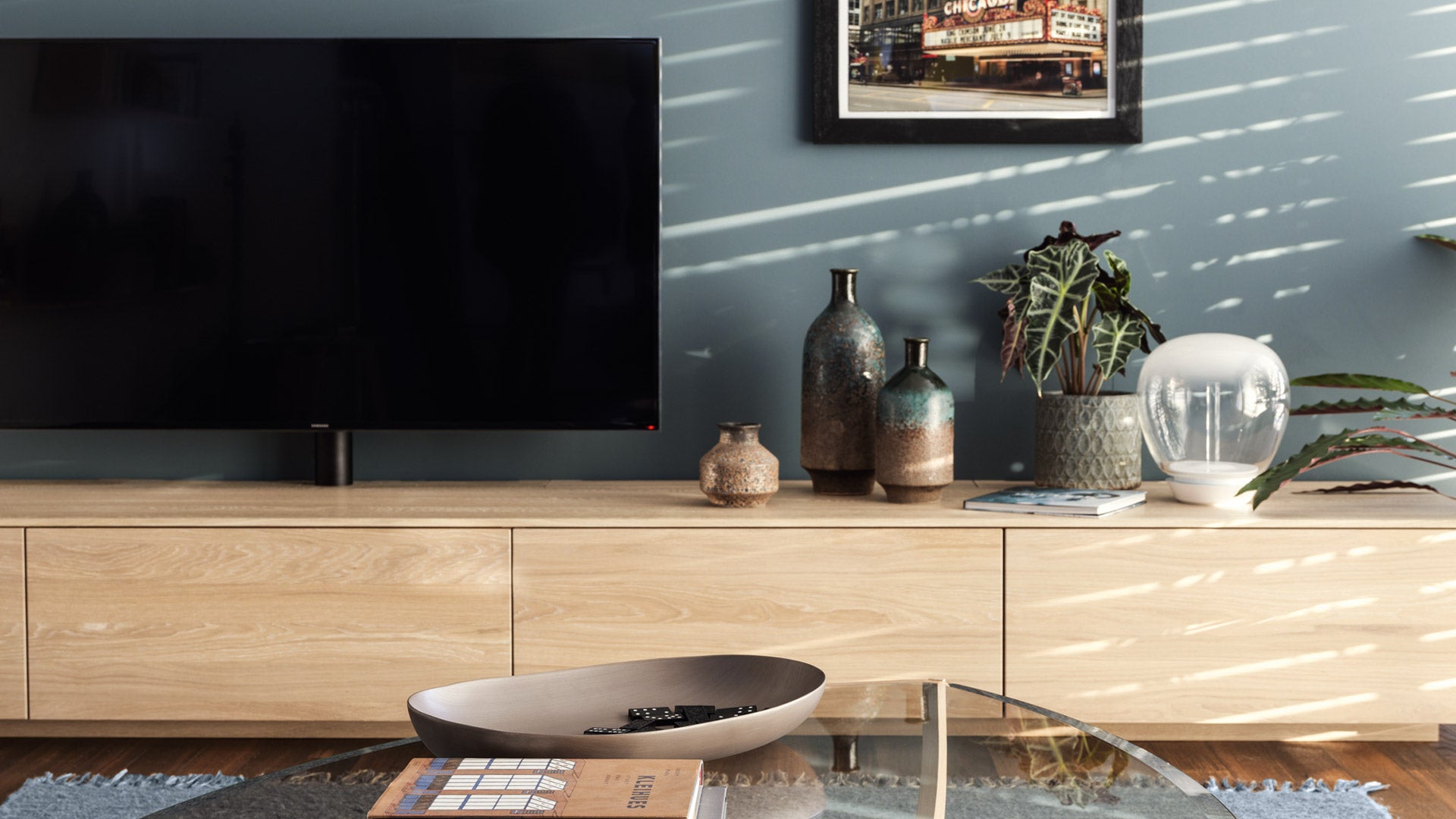 Tischlampe EMPATIA aus mundgeblasenem Glas