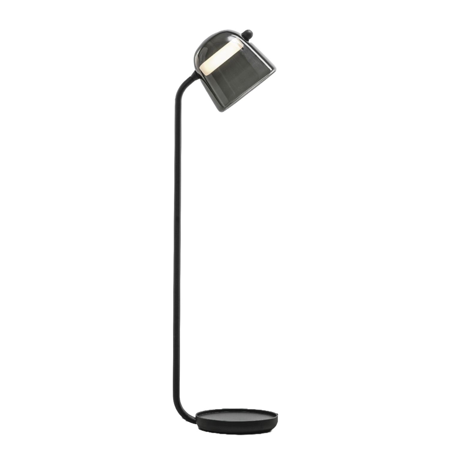 Floor lamp cana black base