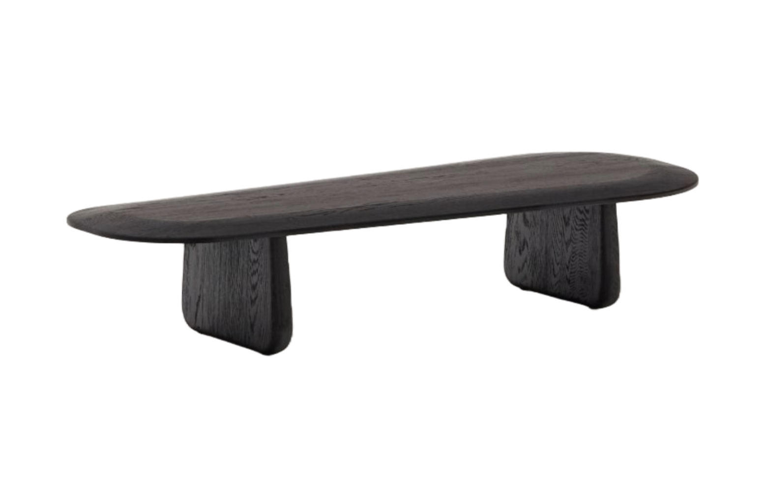 Pirita coffee table black oak wood