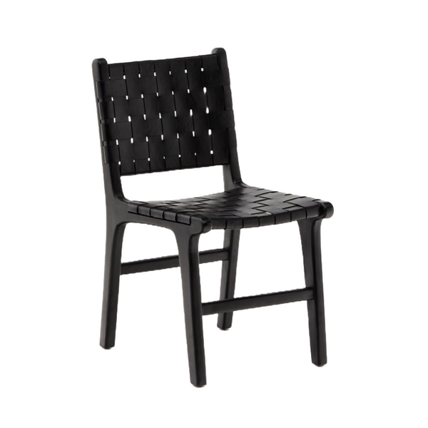 Calixt chair black leather