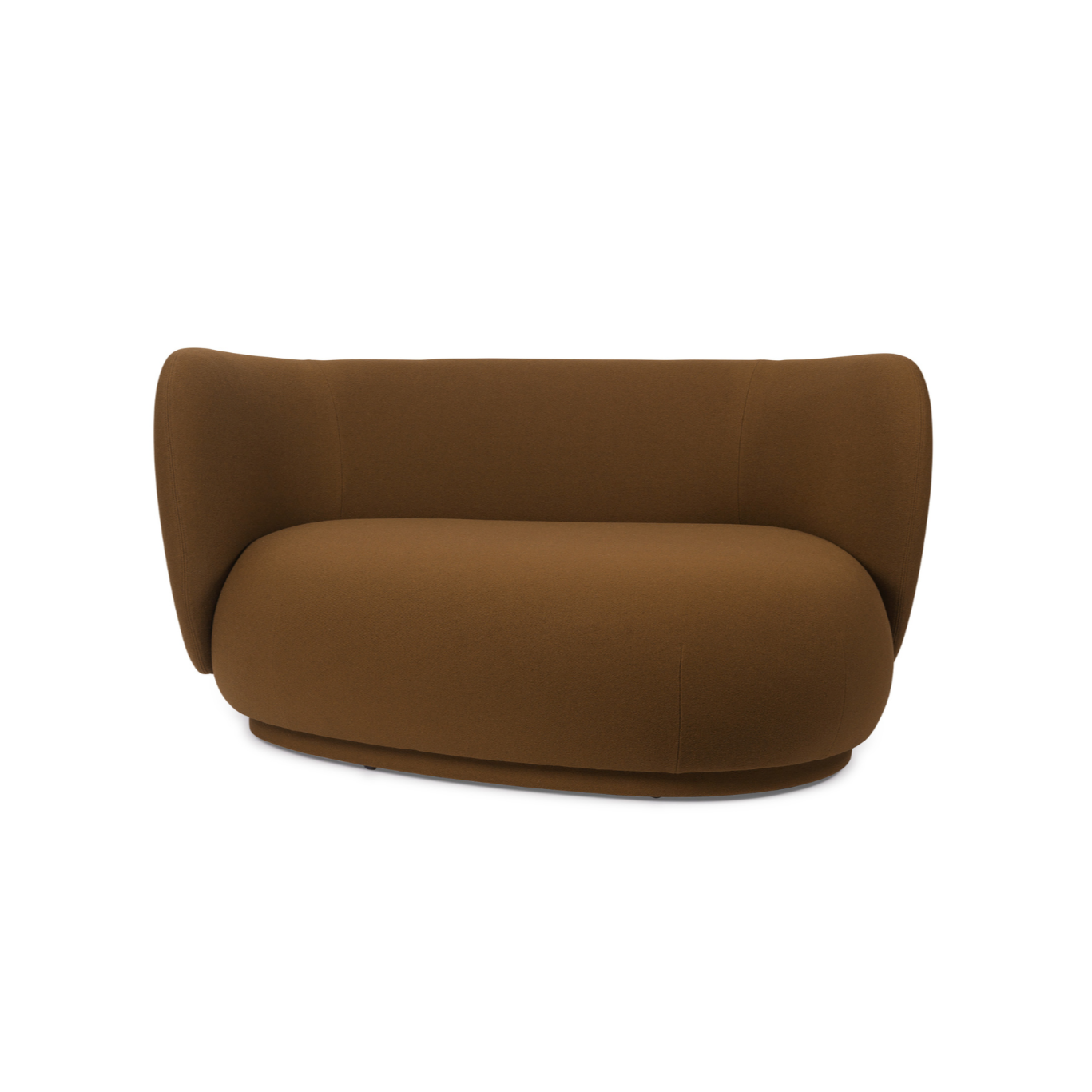 Rico curve upholstered sofa