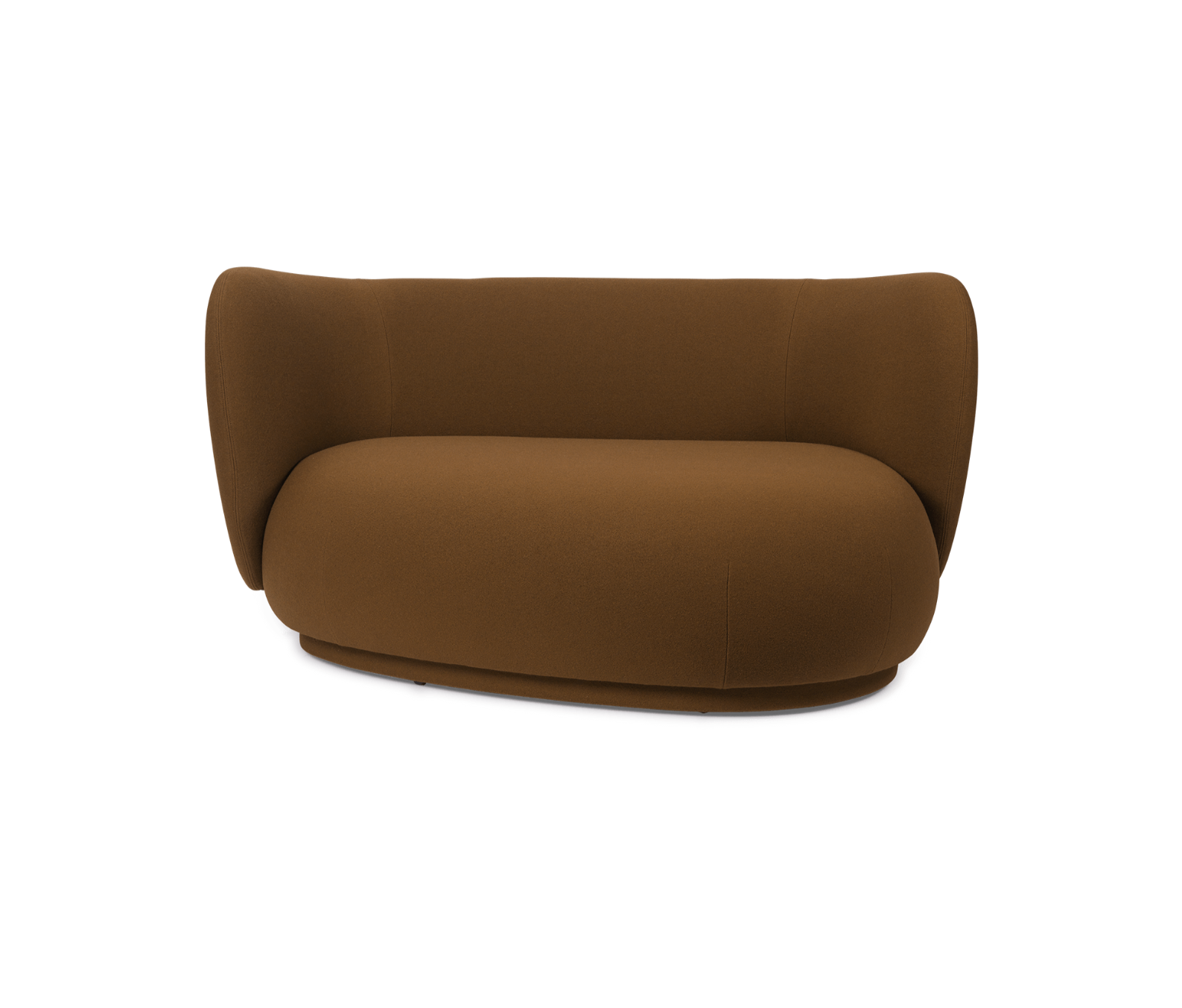 RICO CURVE ROGO CURVE SOFA CRAMEL TONUS