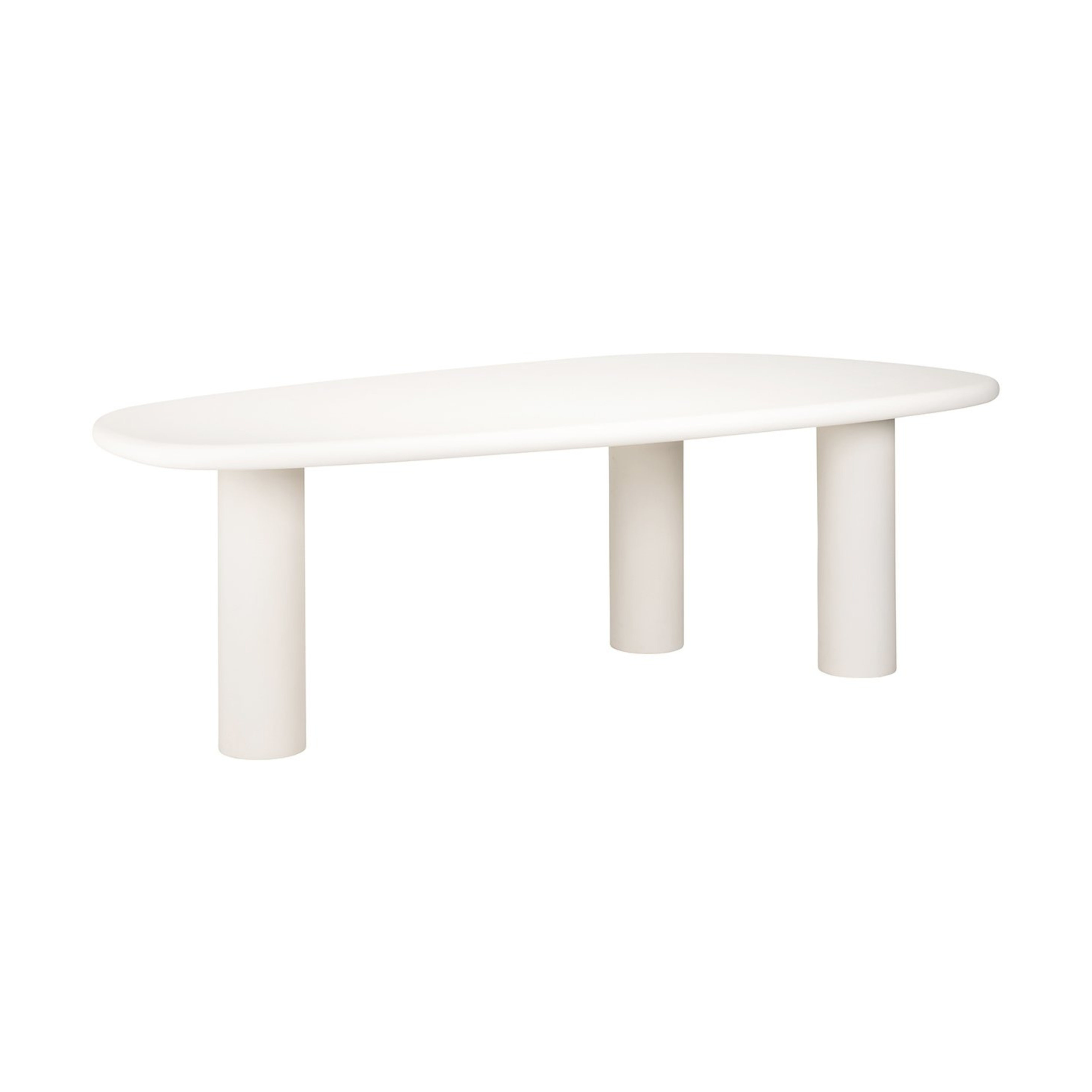 BLOOMSTONE white three-legged table