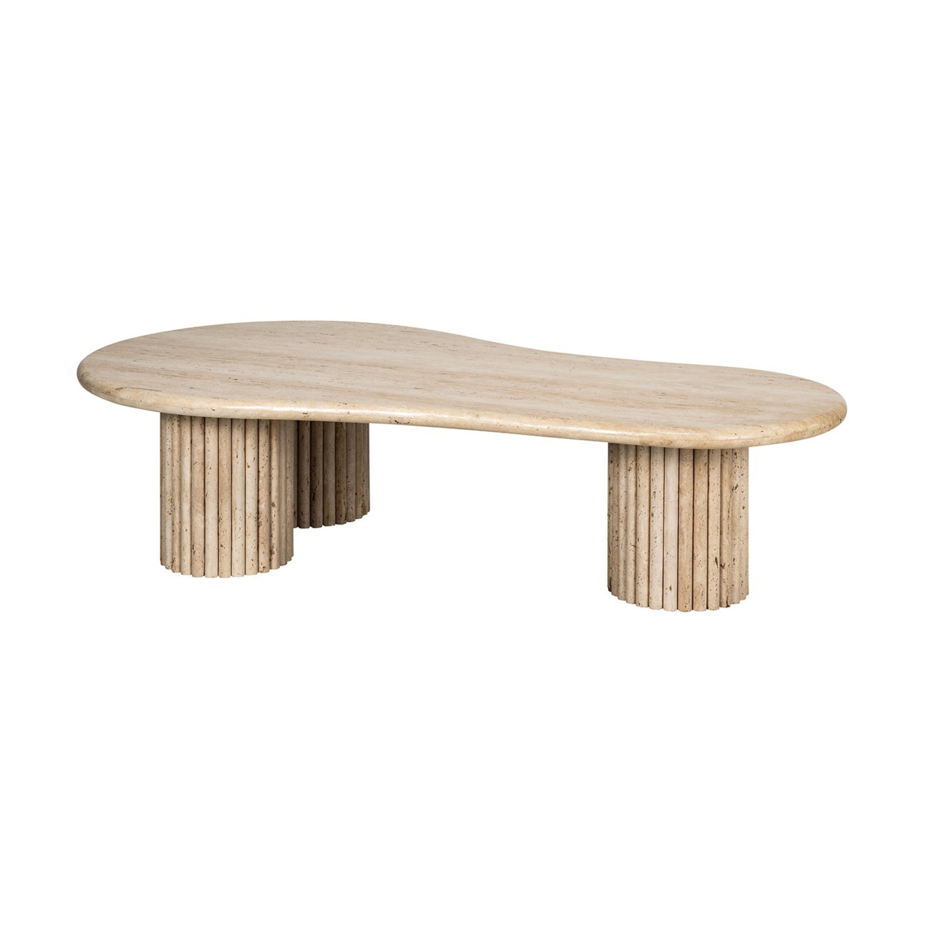 LA CANTERA travertine coffee table