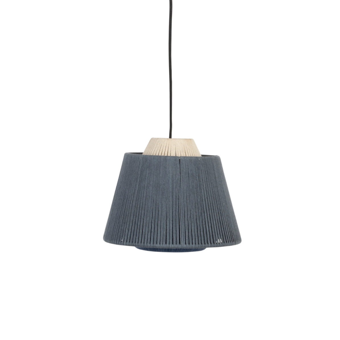 Yumi blue hanging lamp