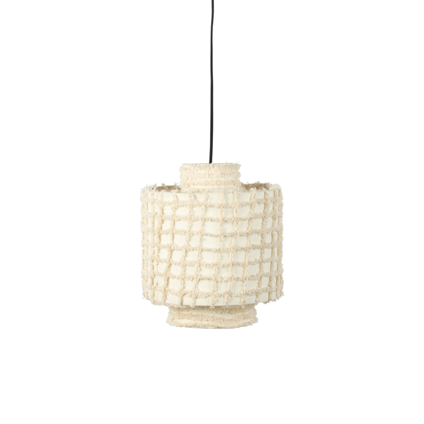 ARJUN HANGING LAMP Creamy cotton