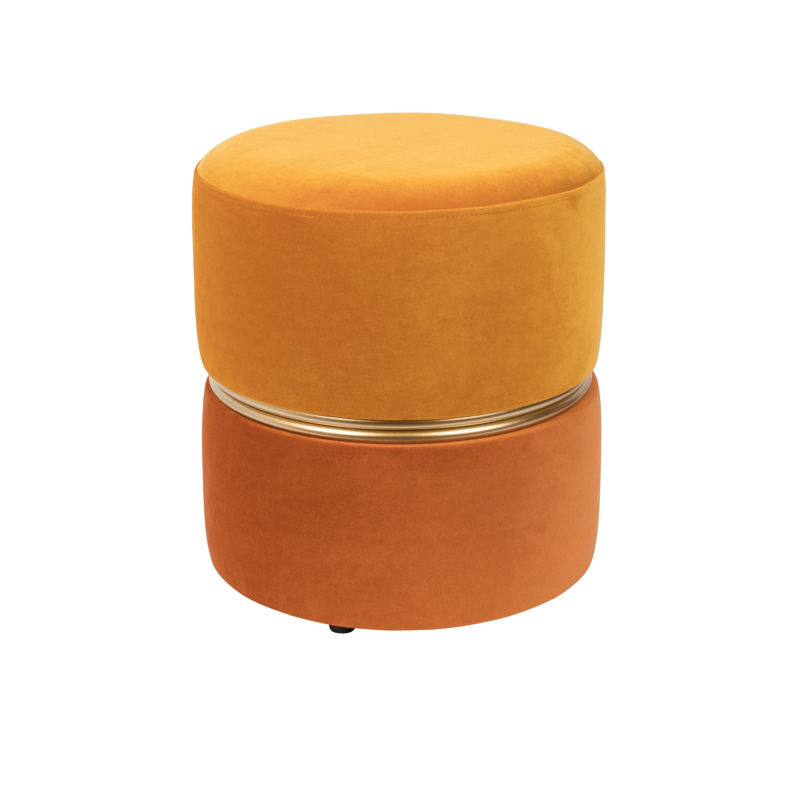 Bubbly mandarin pouf