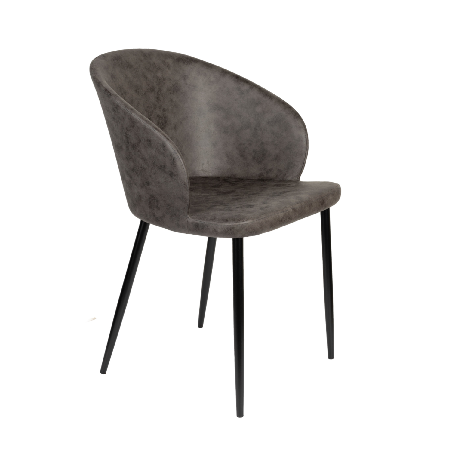 Hadid Anthracite Chair Ecoskóra