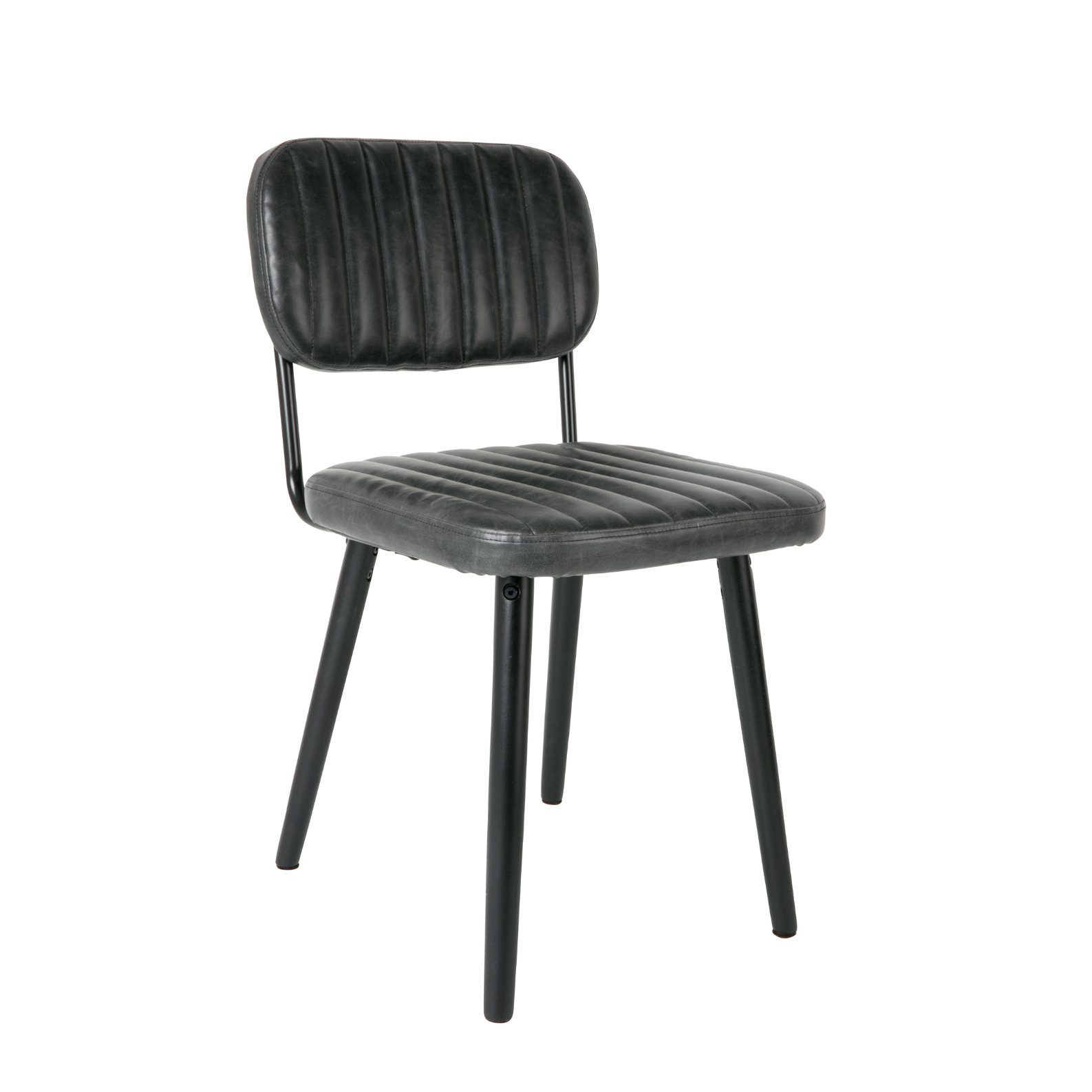 Jake Black Eco -leather chair