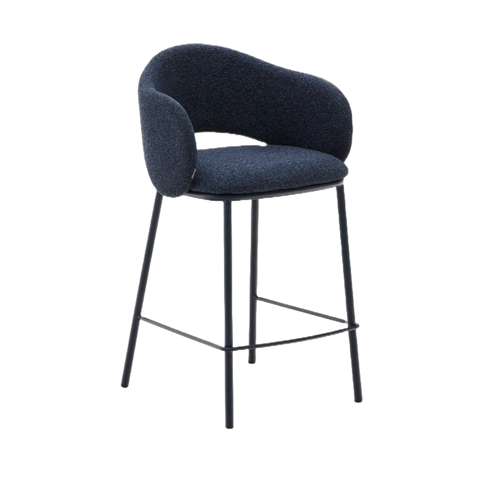 Maina Blue Bar Chair