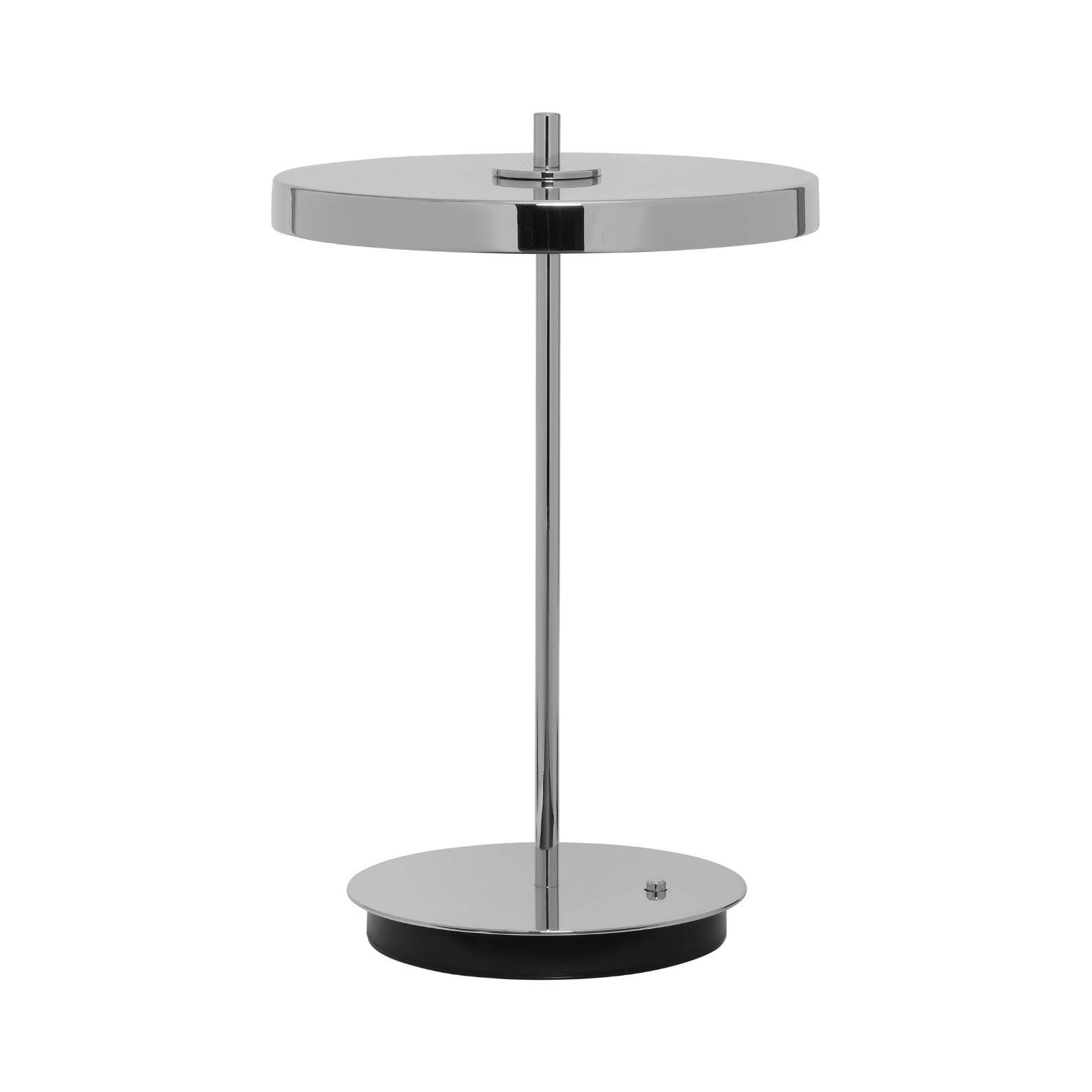 Portable lamp asteria Move polished steel