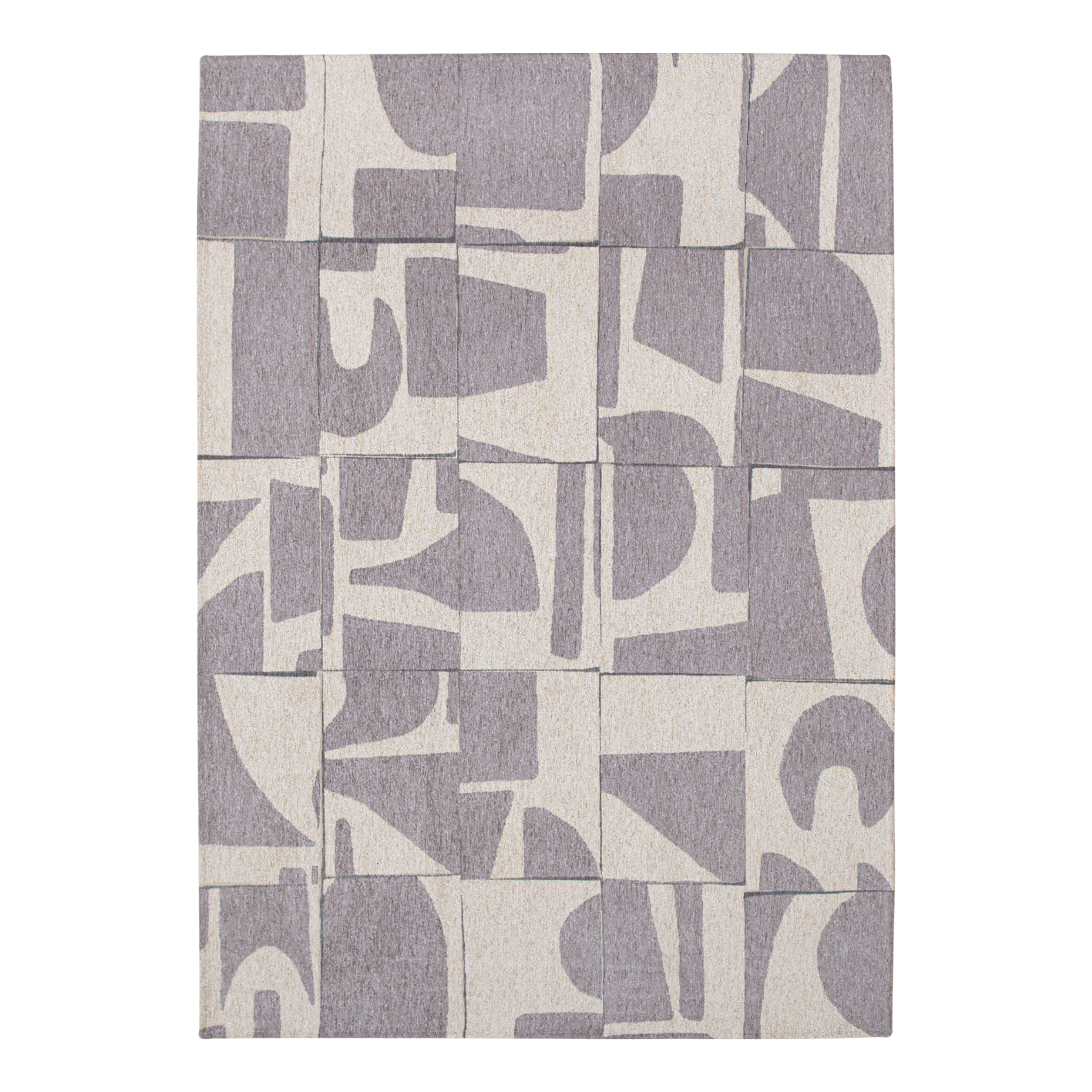 Papercut sting rug gray