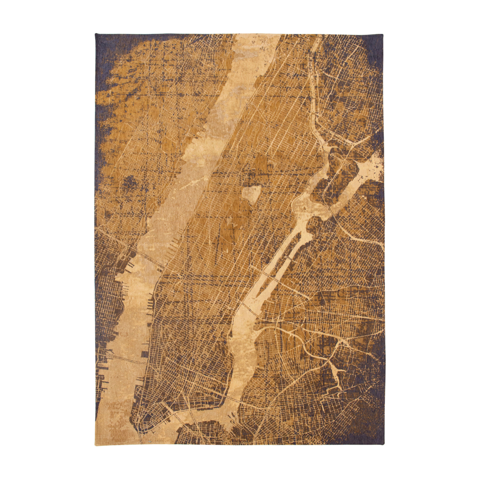 CITIES rug New York Gatsby Gold brown