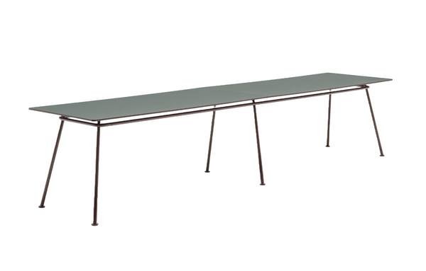 New School table Bench metal base