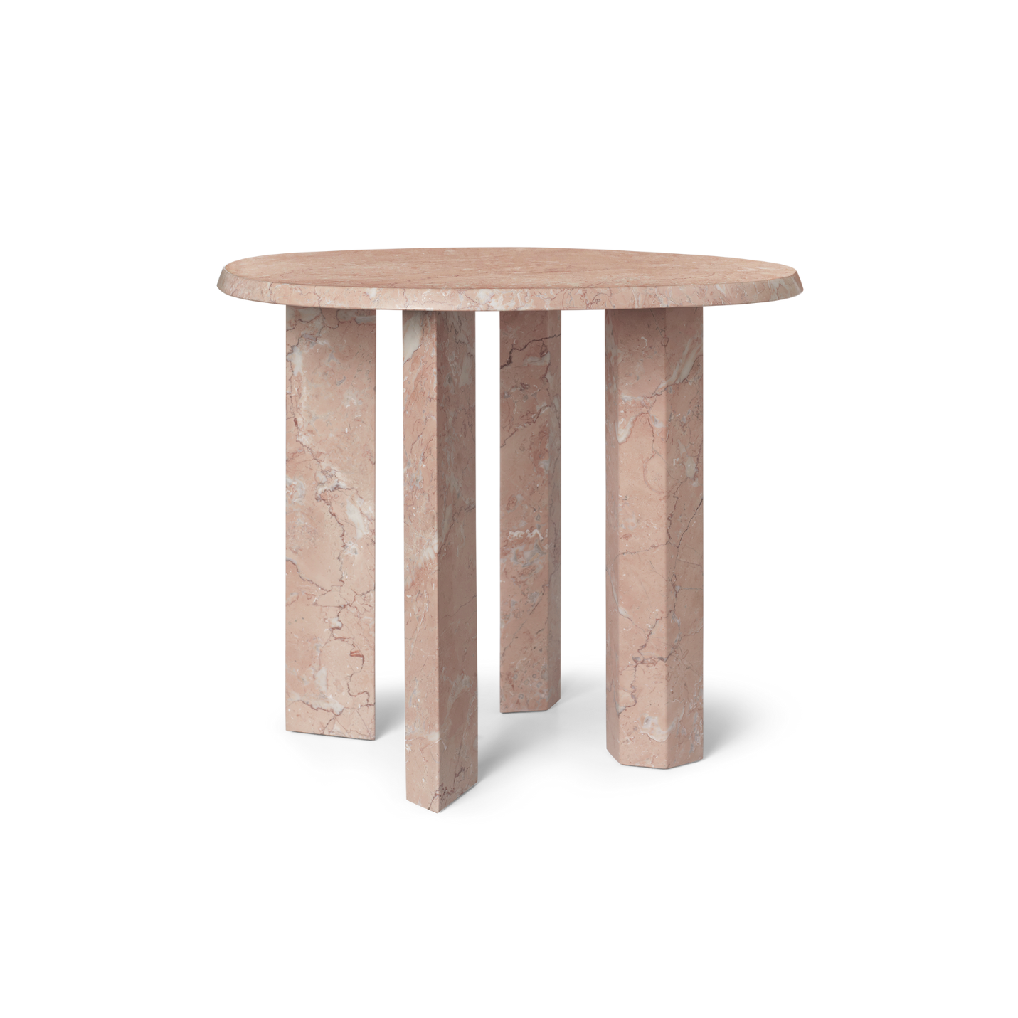 Taula side table pink marble