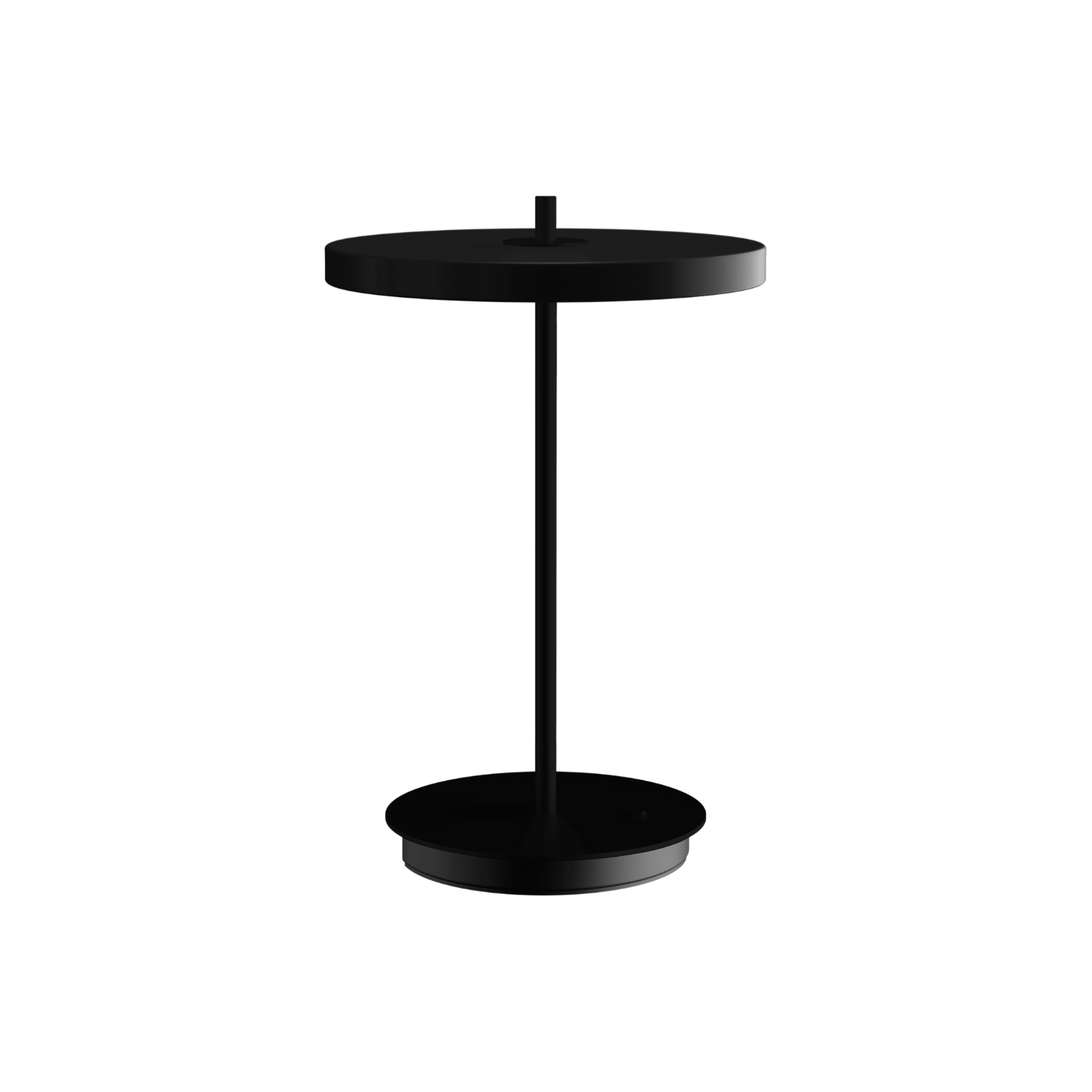 Portable lamp asteria black black with black base