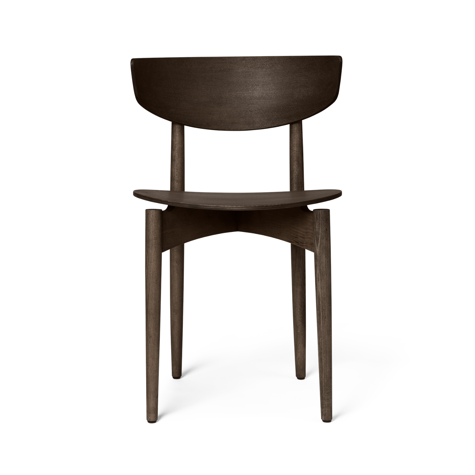 Chair Herman Wood Dark brown beech