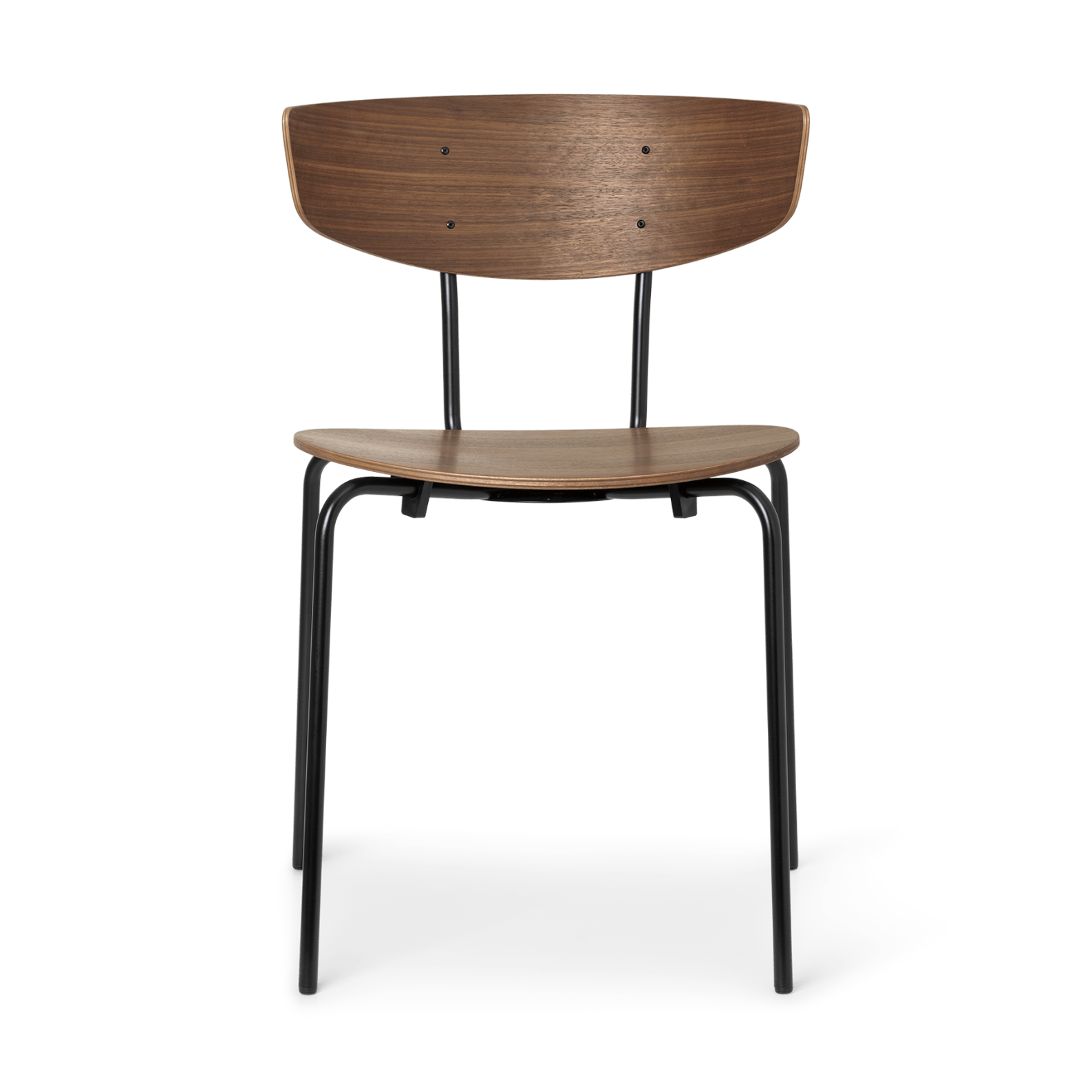 Herman chair dark nut veneer