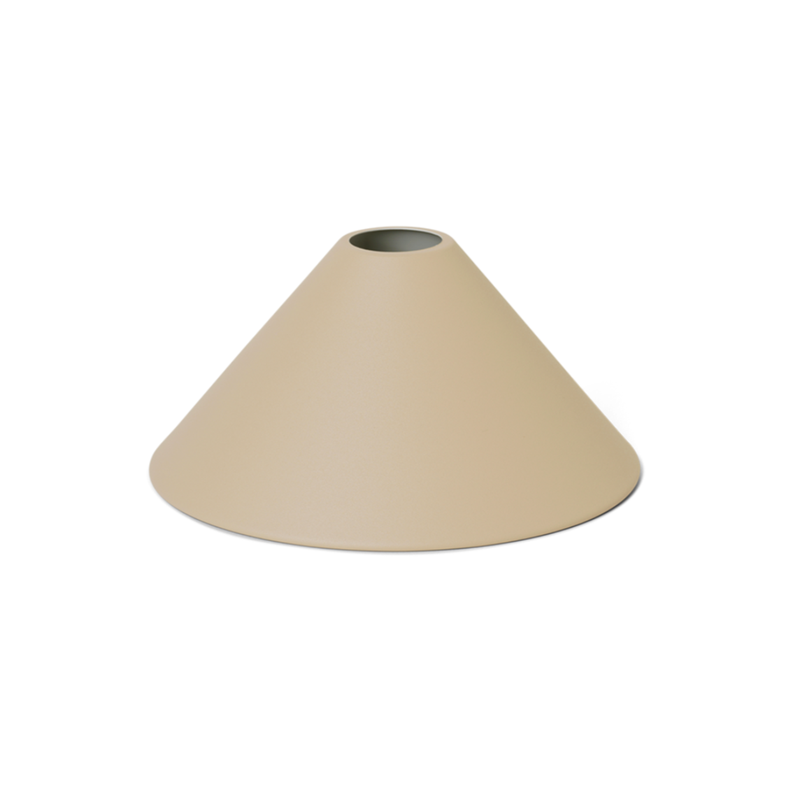 Collect Cone beige lampshade