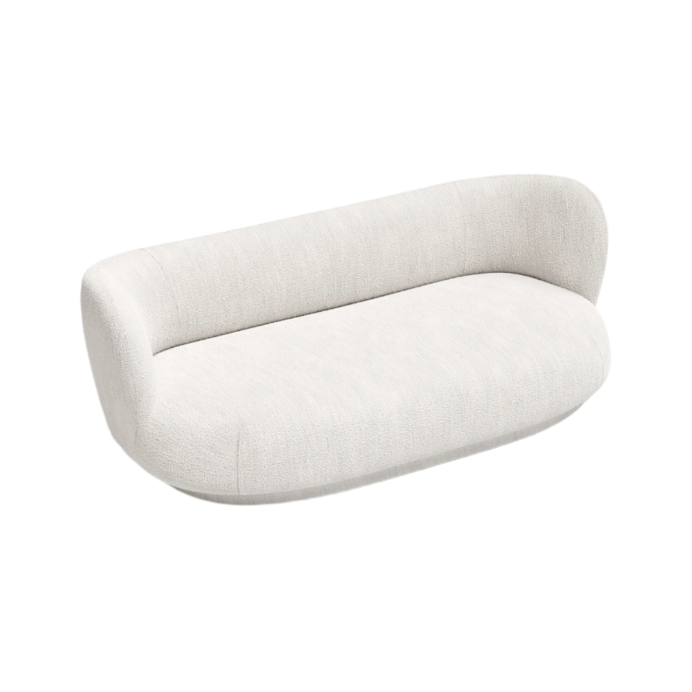 Rico lounge bouclé sofa broken white