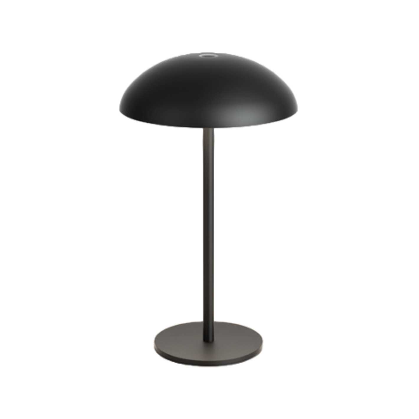 Black battery lamp