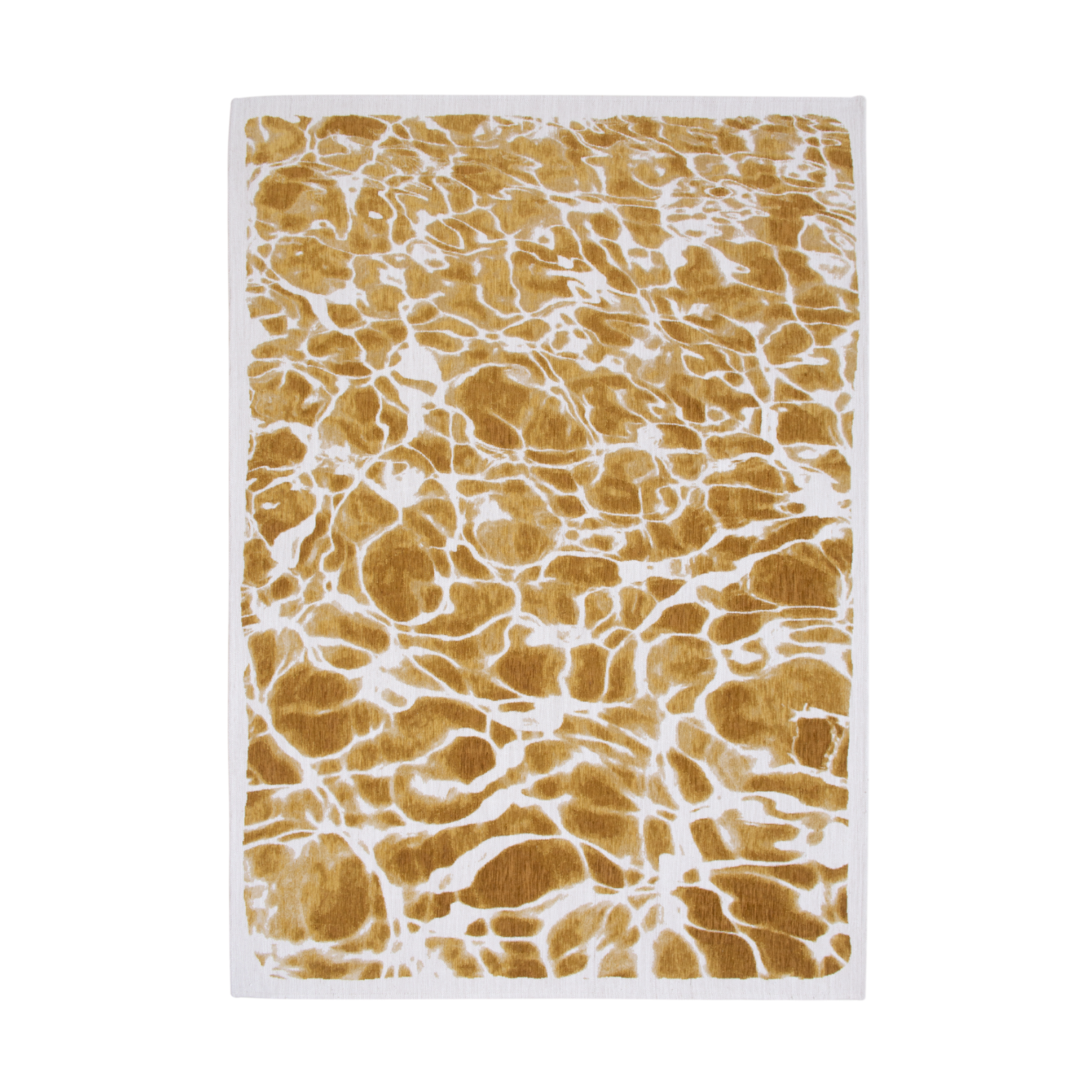 Saffron swim rug yellow