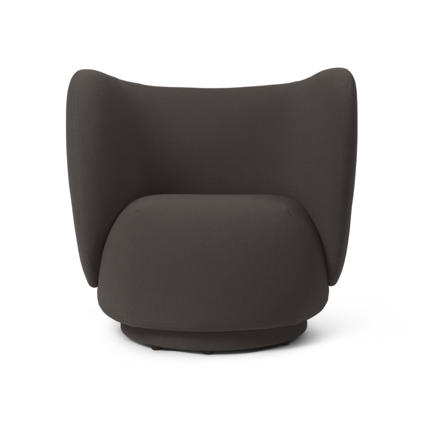 Rico Lounge rotary chair chocolate grain