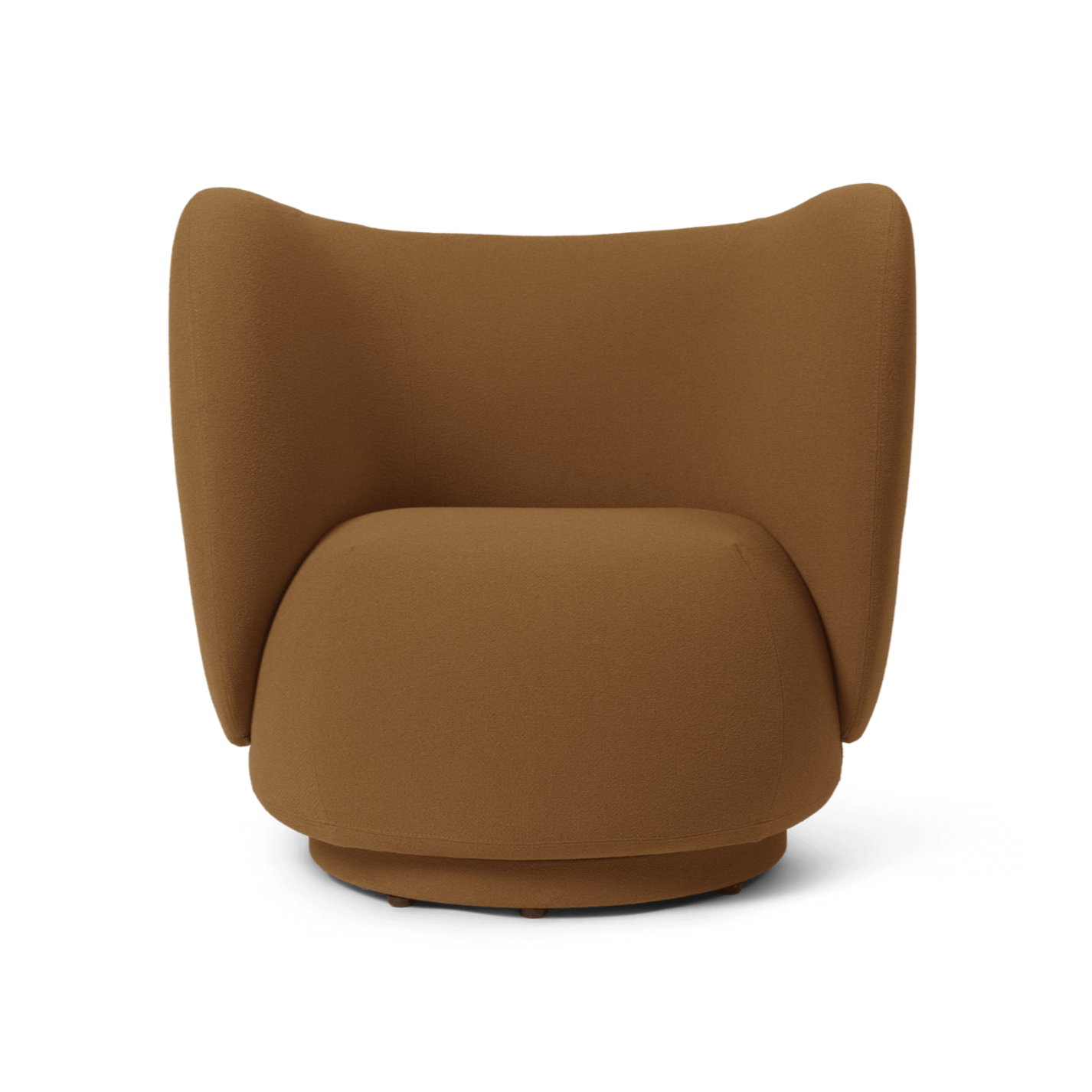 Rico lounge chair grain caramel